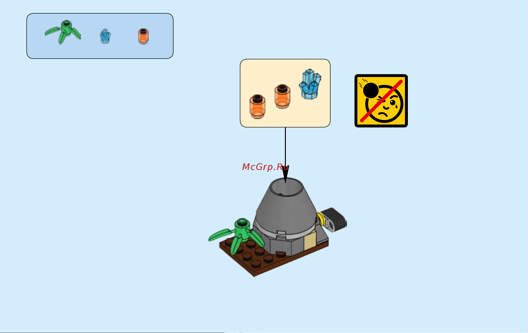 Lego City 60120 Volcano Starter Set (Набор для начинающих Исследователи Вулканов) Руководство по эксплуатации онлайн [27/32] 771640