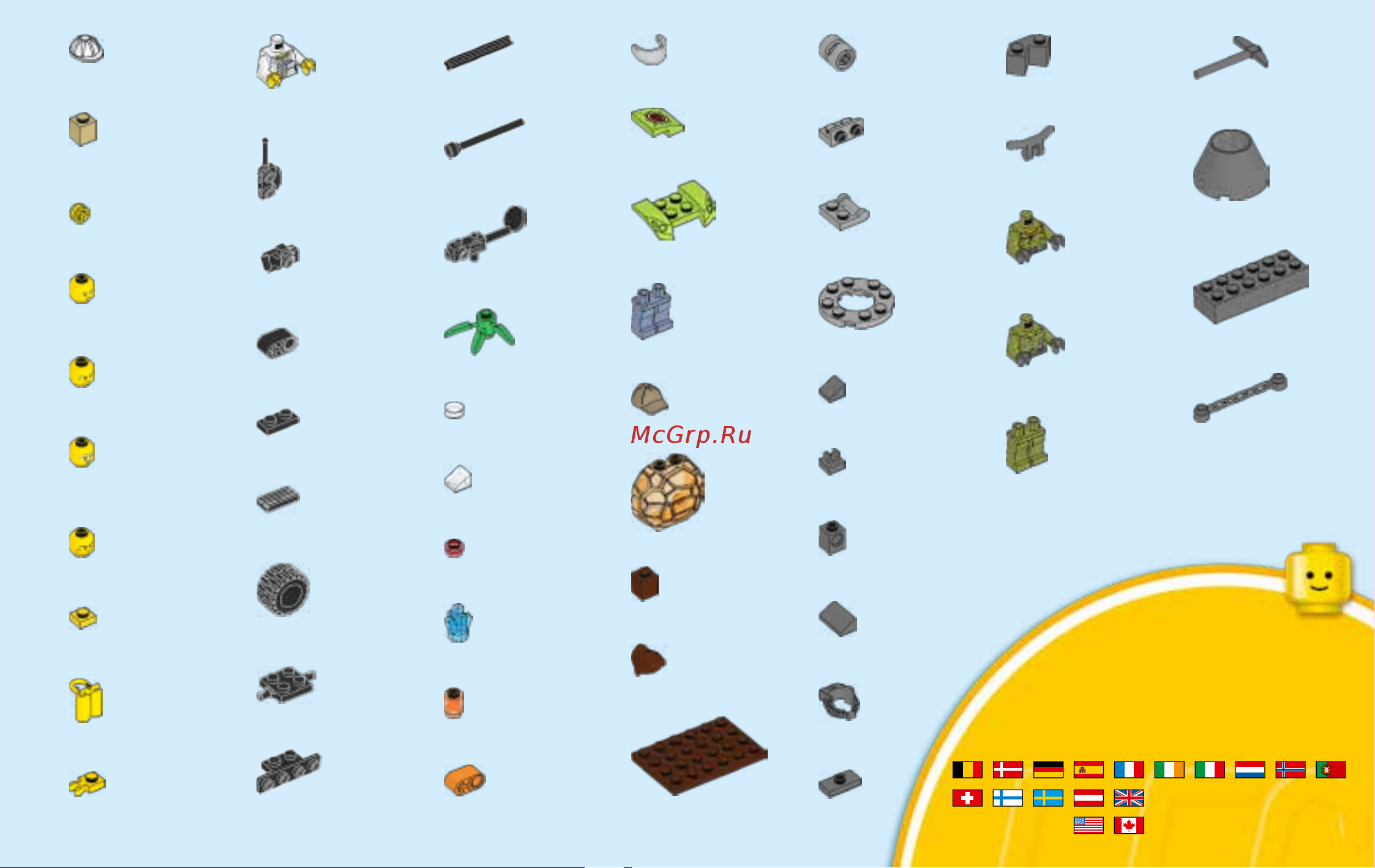 Lego City 60120 Volcano Starter Set (Набор для начинающих Исследователи Вулканов) [29/32] 00800 5346 5555 1 800 422 5346