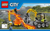 Lego City 60123 Volcano Supply Helicopter (Грузовой вертолёт исследователей вулканов) Руководство по эксплуатации