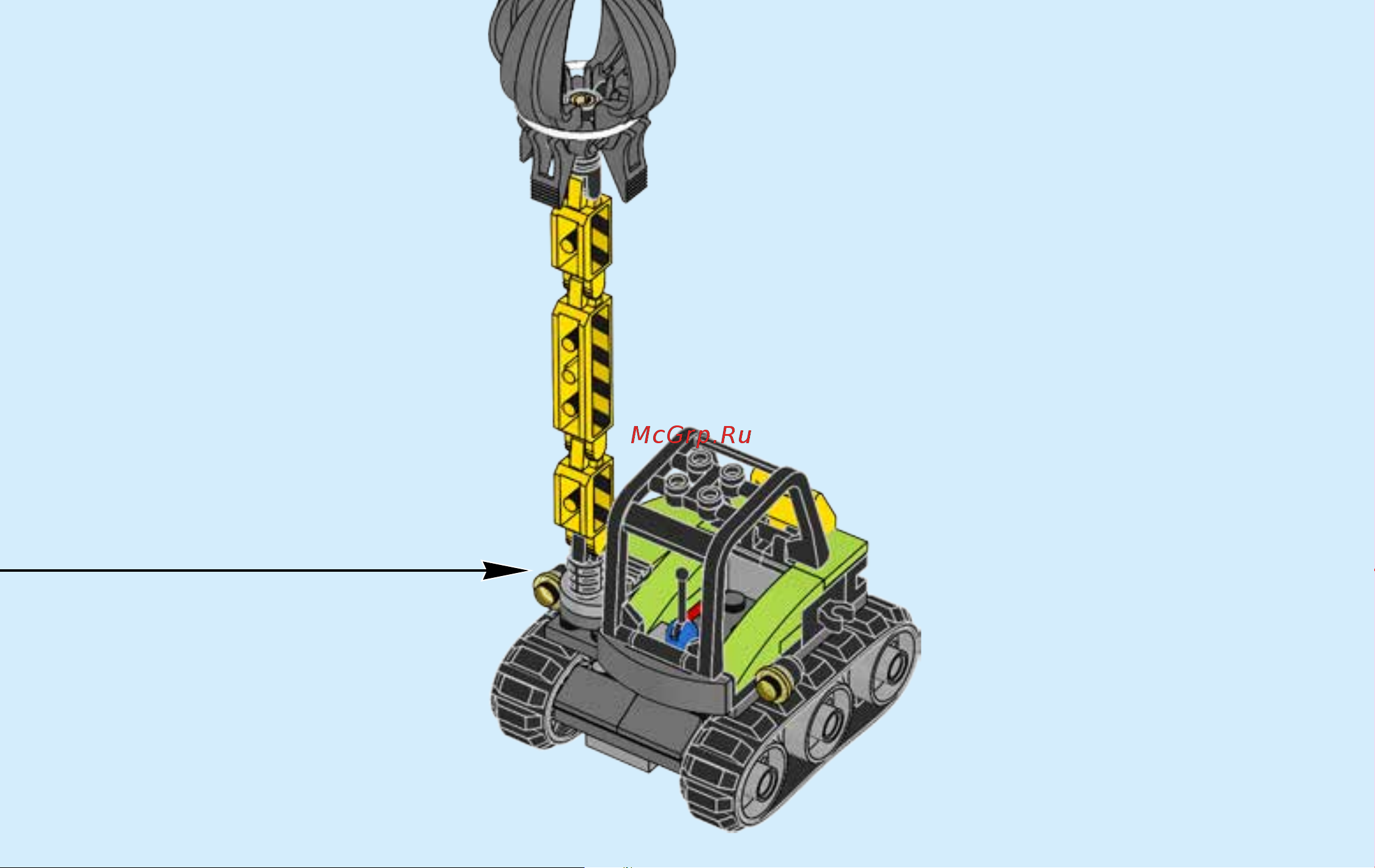 Lego City 60123 Volcano Supply Helicopter (Грузовой вертолёт исследователей вулканов) Руководство по эксплуатации онлайн [40/112] 771644