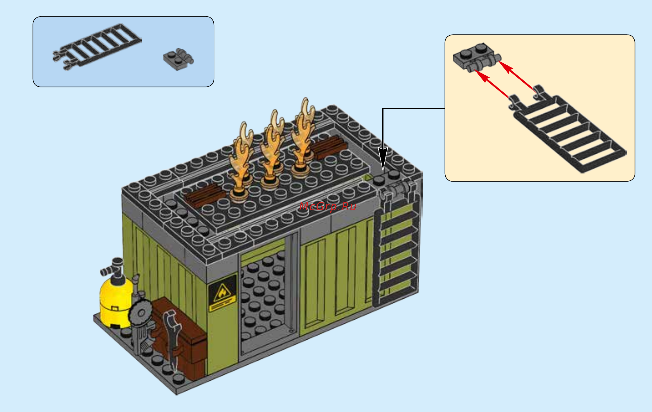 Lego City 60108 Fire Response Unit (Пожарная команда быстрого реагирования) Руководство по эксплуатации онлайн [29/108] 771648