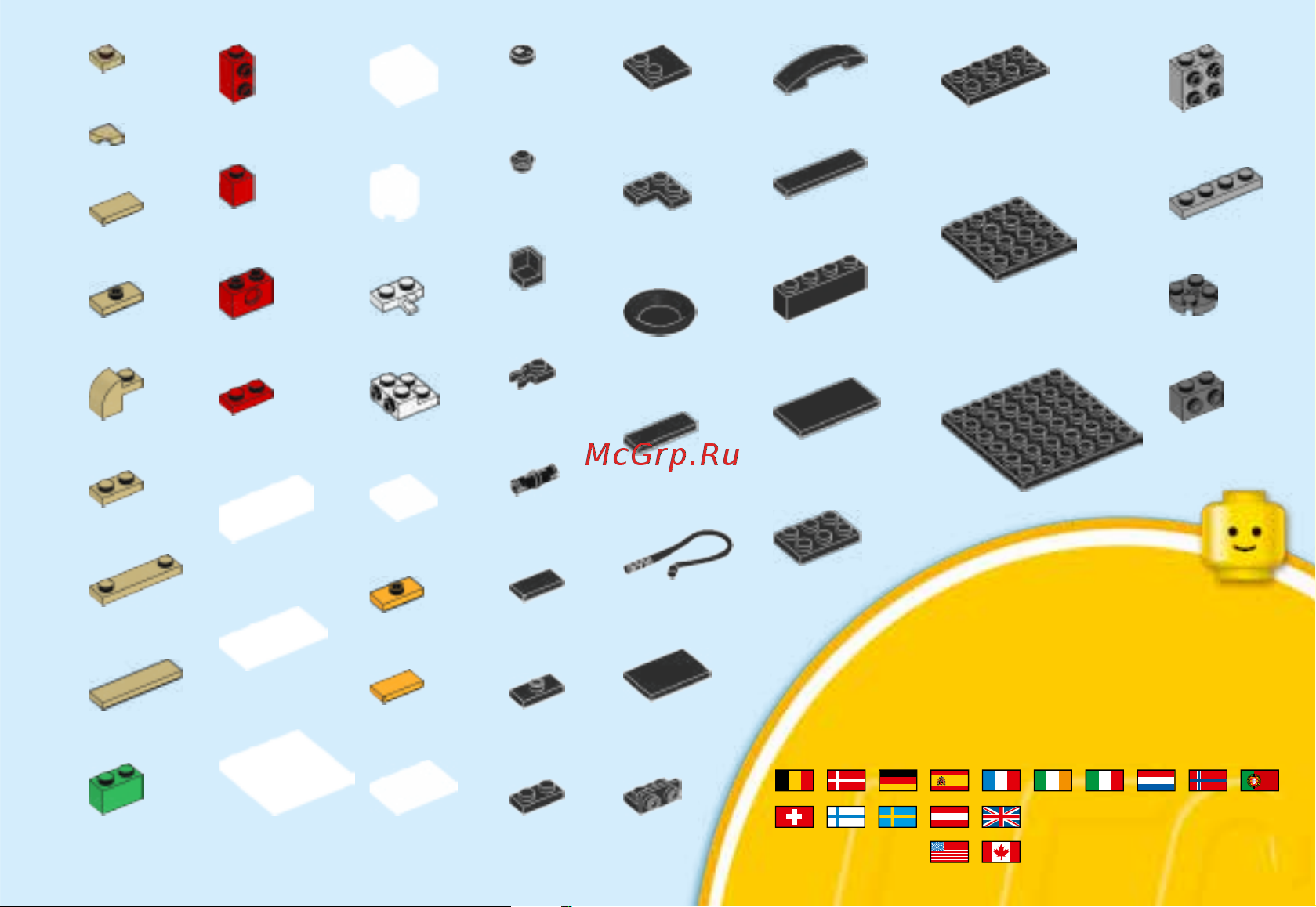 Lego BrickHeadz 41624 Mickey Mouse (Микки Маус) [43/44] 00800 5346 5555 1 800 422 5346