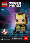 Lego BrickHeadz 41622 Peter Venkman & Slimer (Питер Венкман и Лизун) Руководство по эксплуатации