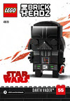 Lego BrickHeadz 41619 Darth Vader (Дарт Вейдер) Руководство по эксплуатации