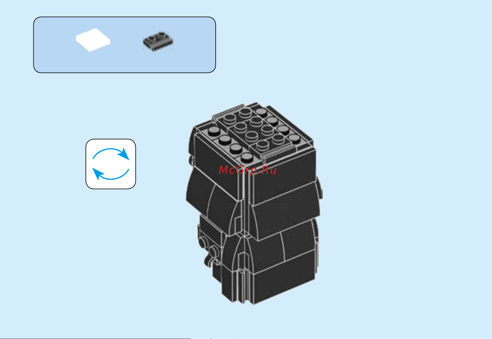 Lego BrickHeadz 41619 Darth Vader (Дарт Вейдер) Руководство по эксплуатации онлайн [33/40] 771654