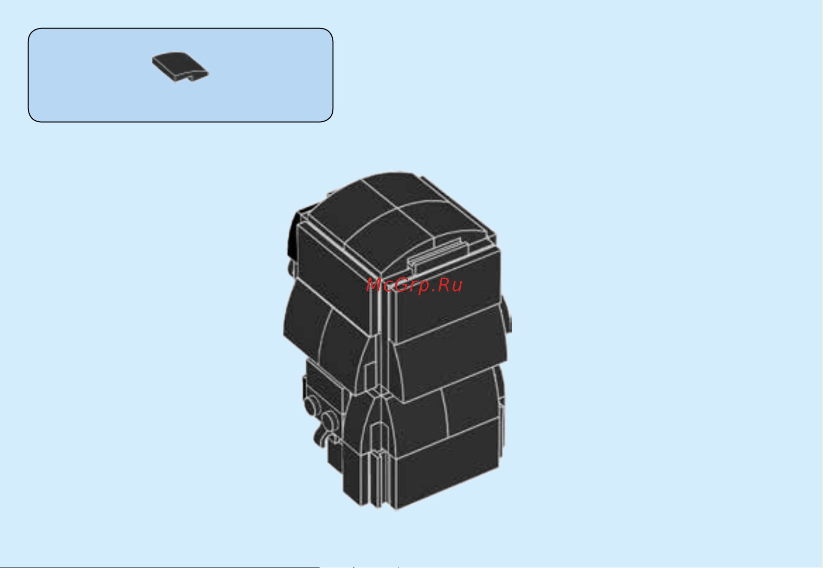 Lego BrickHeadz 41619 Darth Vader (Дарт Вейдер) Руководство по эксплуатации онлайн [34/40] 771654