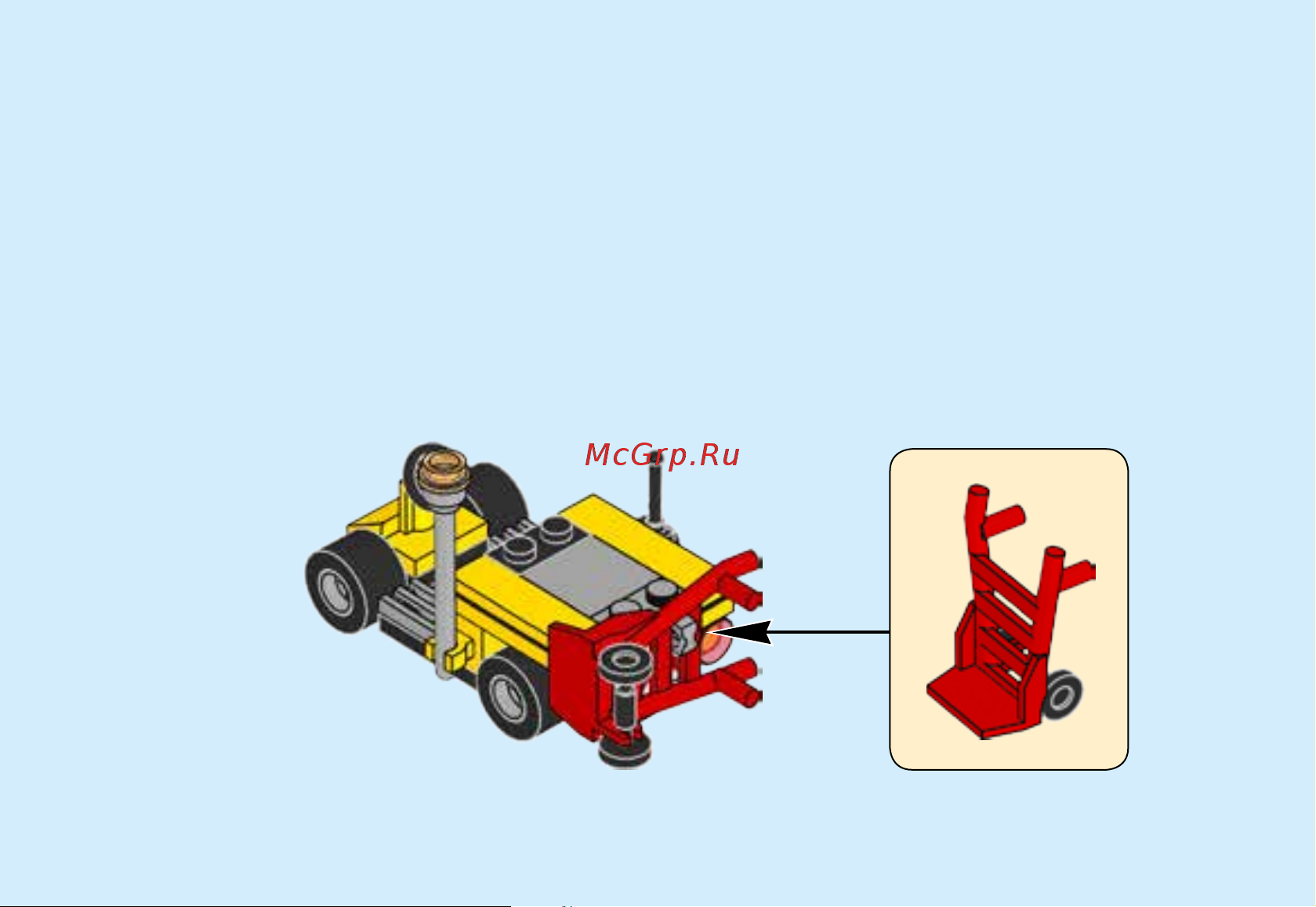 Lego City 60101 Airport Cargo Plane (Грузовой самолёт) Руководство по эксплуатации онлайн [19/76] 771663