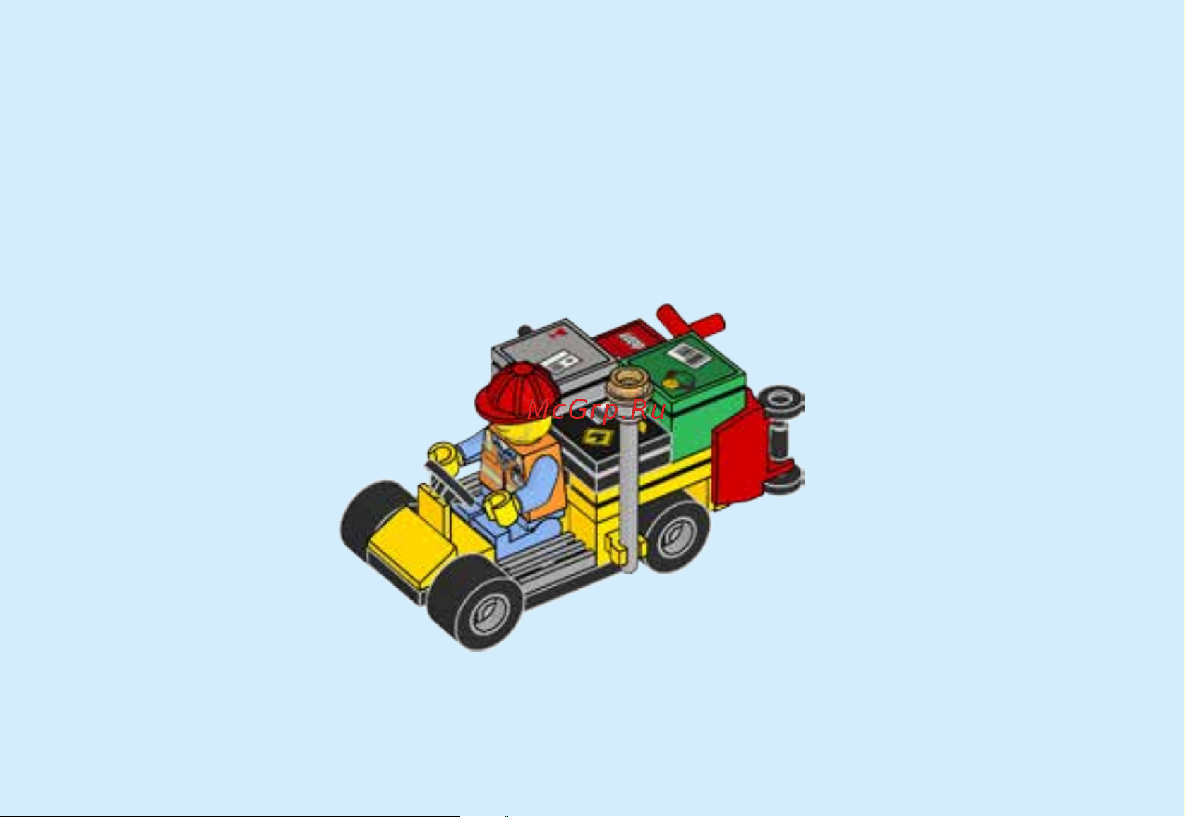 Lego City 60101 Airport Cargo Plane (Грузовой самолёт) Руководство по эксплуатации онлайн [20/76] 771663
