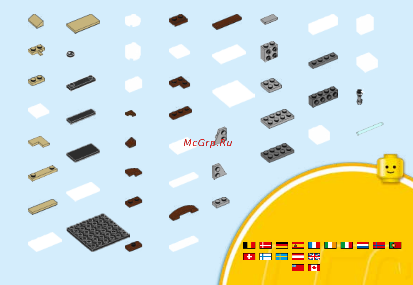Lego BrickHeadz 41489 Rey & Kylo Ren (Рей и Кайло Рен) [35/76] 00800 5346 5555 1 800 422 5346
