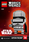 Lego BrickHeadz 41486 Captain Phasma (Капитан Фазма) Руководство по эксплуатации