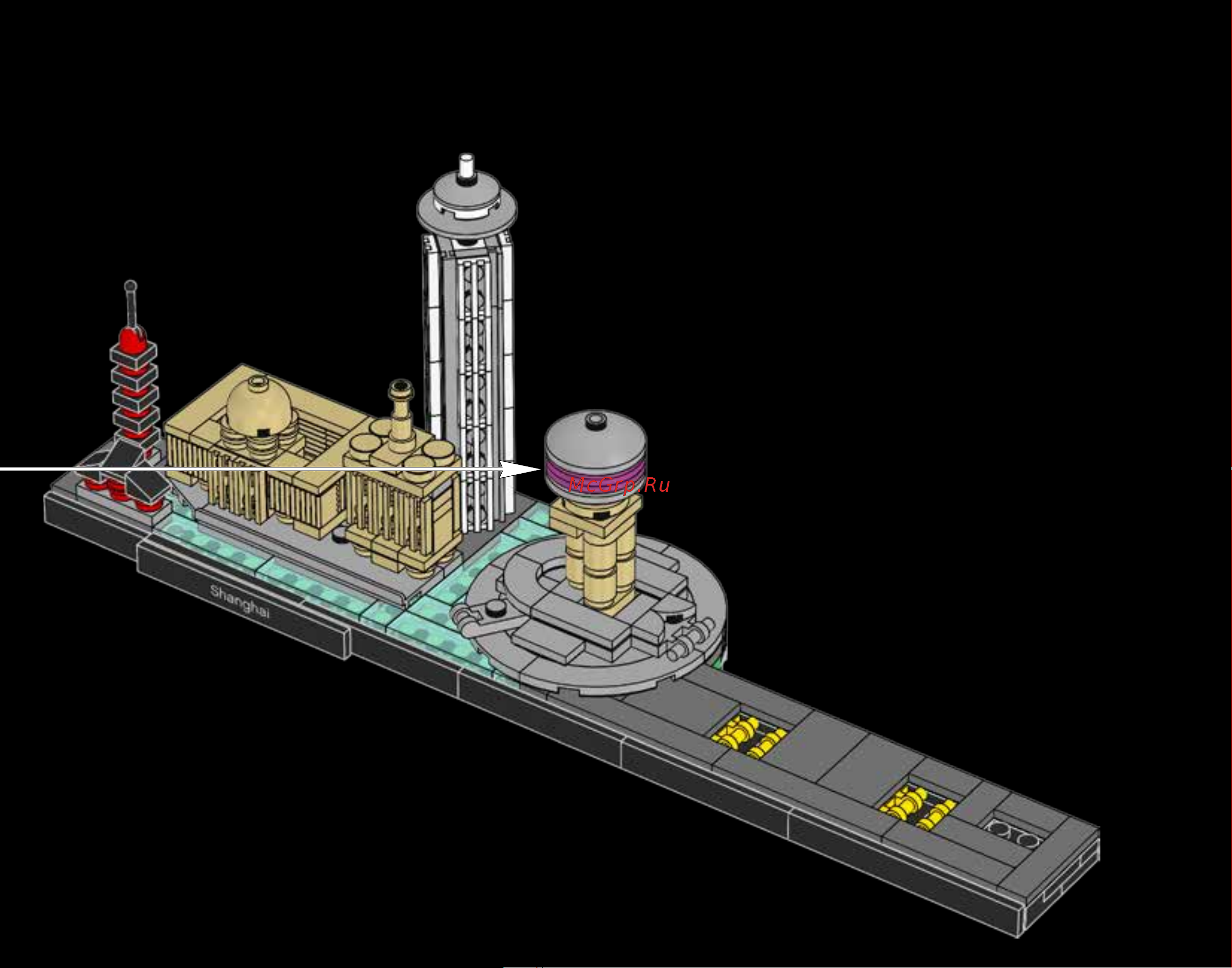 Lego Architecture 21039 Shanghai (Шанхай) Руководство по эксплуатации онлайн [80/160] 771688