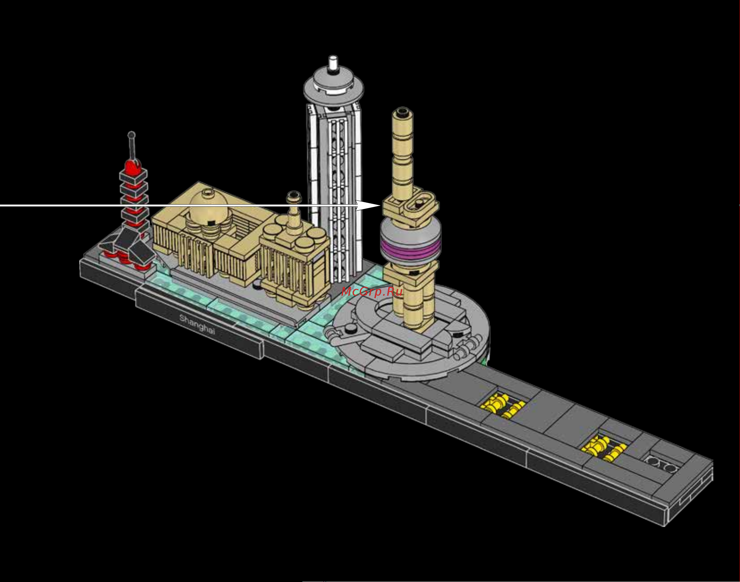 Lego Architecture 21039 Shanghai (Шанхай) Руководство по эксплуатации онлайн [83/160] 771688
