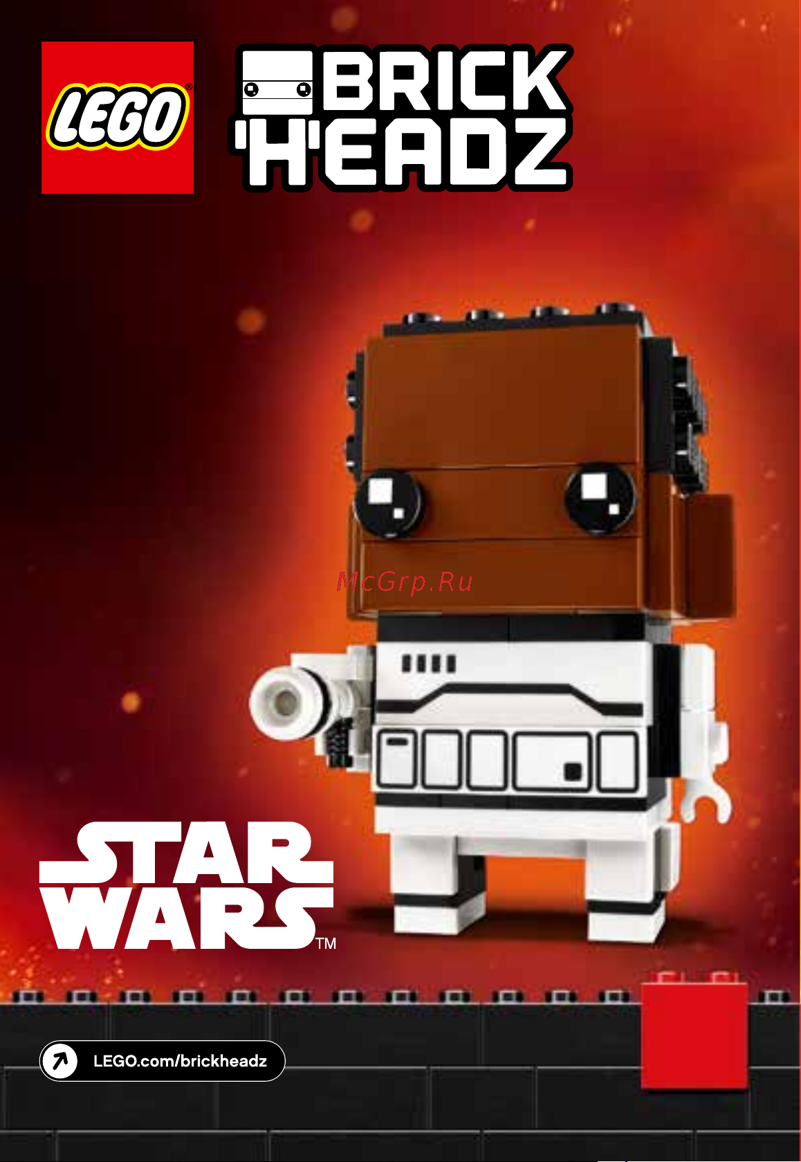 Lego BrickHeadz 41485 Finn (Финн) Руководство по эксплуатации онлайн