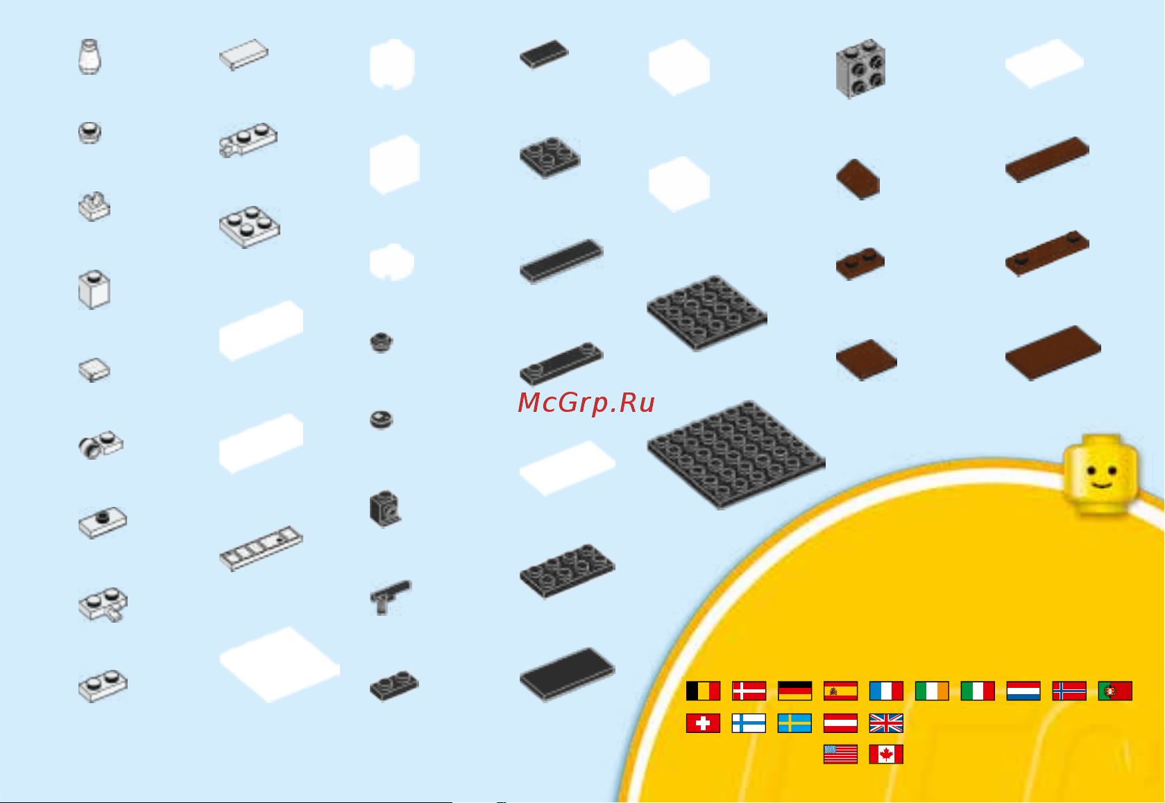 Lego BrickHeadz 41485 Finn (Финн) [27/28] 00800 5346 5555 1 800 422 5346