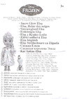 Noname Кукла Disney Princess Холодное Сердце Руководство по эксплуатации