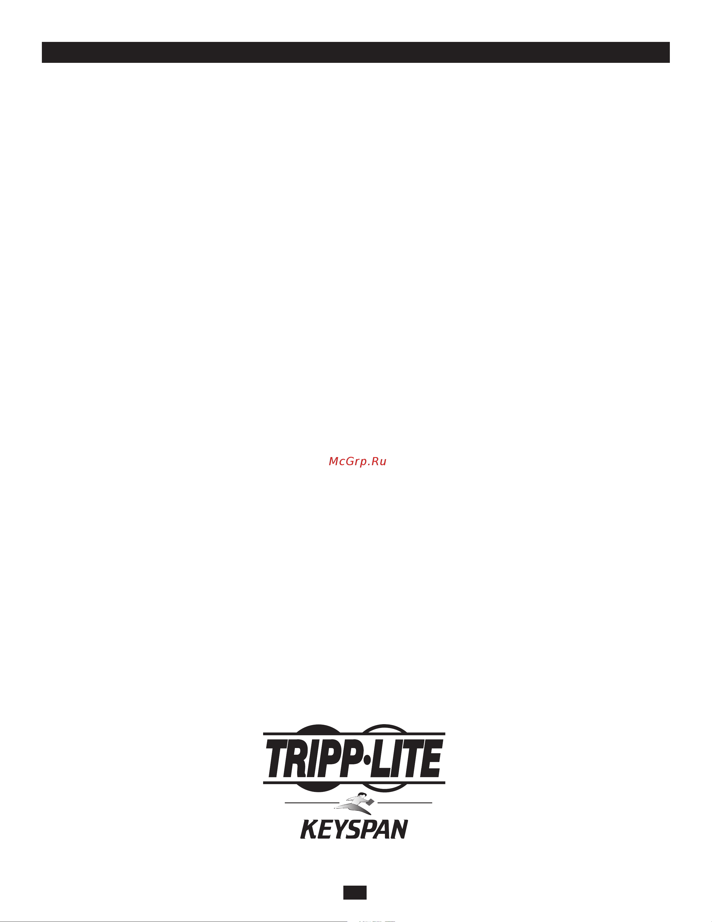 Tripp Lite URM-15T [10/10] Warranty warranty registration