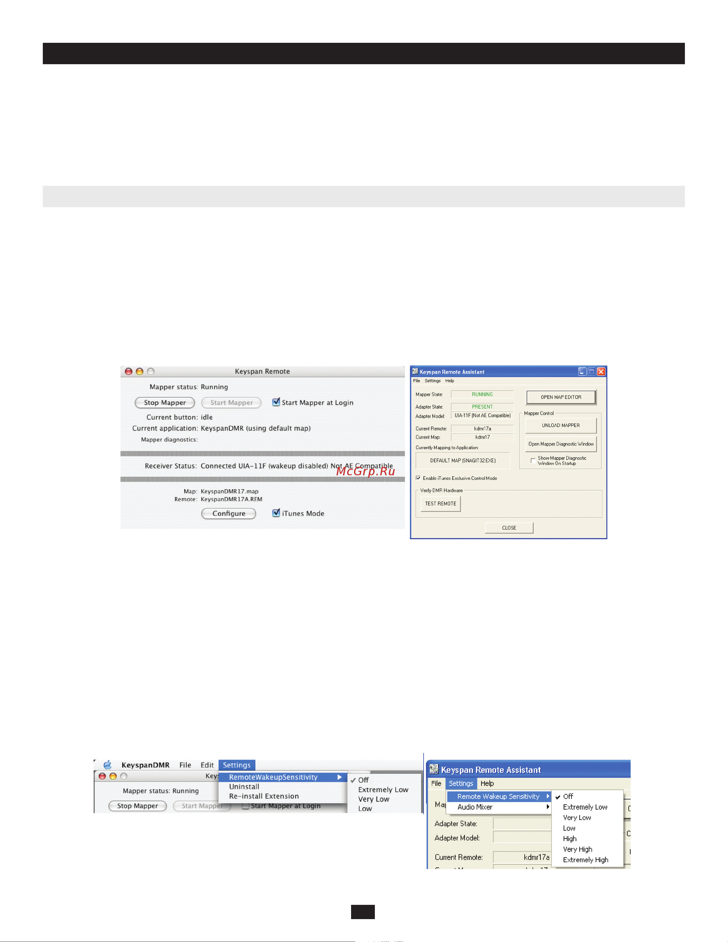 Tripp Lite URM-15T [6/10] Changing remote software settings