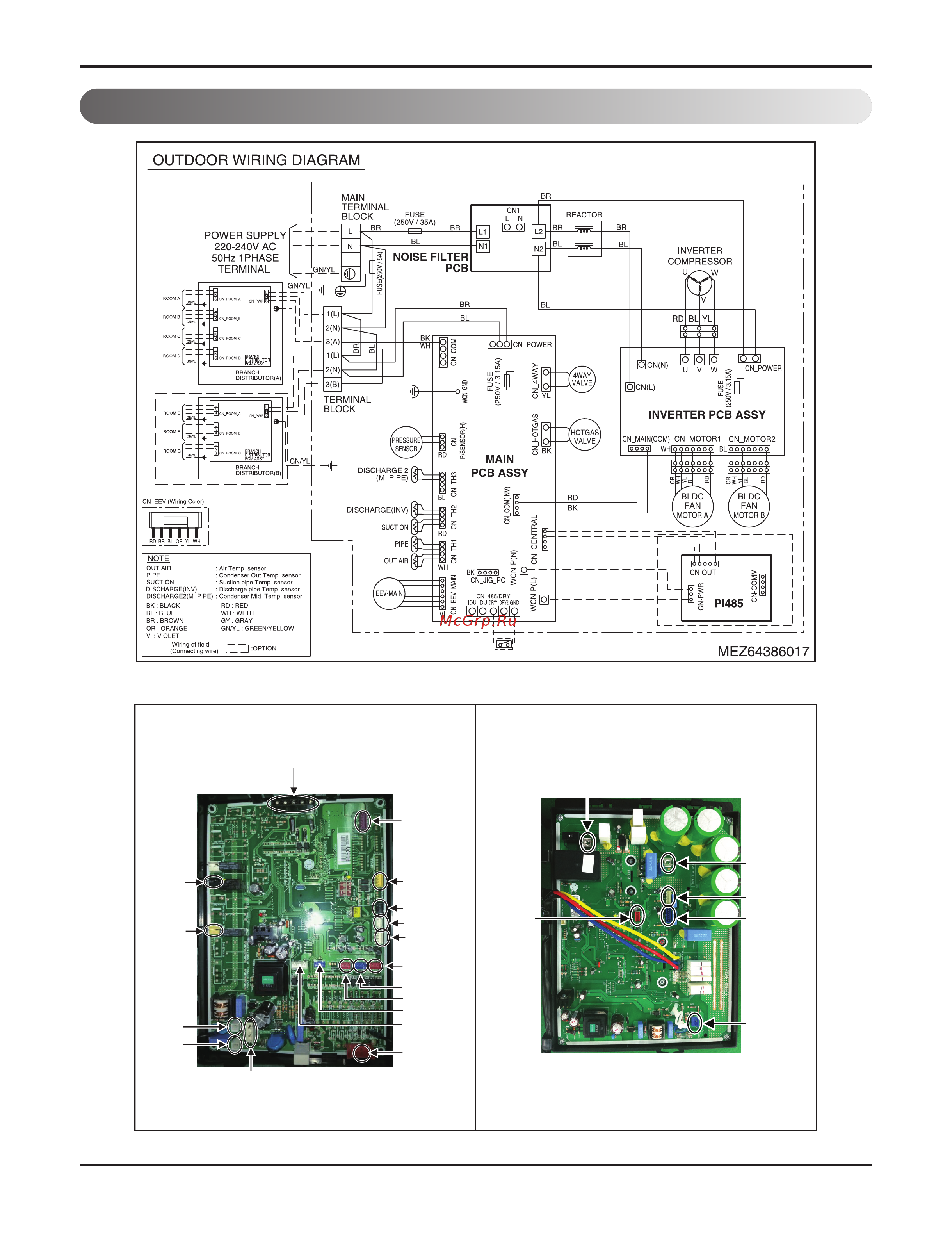 LG FM41AH.U32R0 [5/7] Wiring diagrams