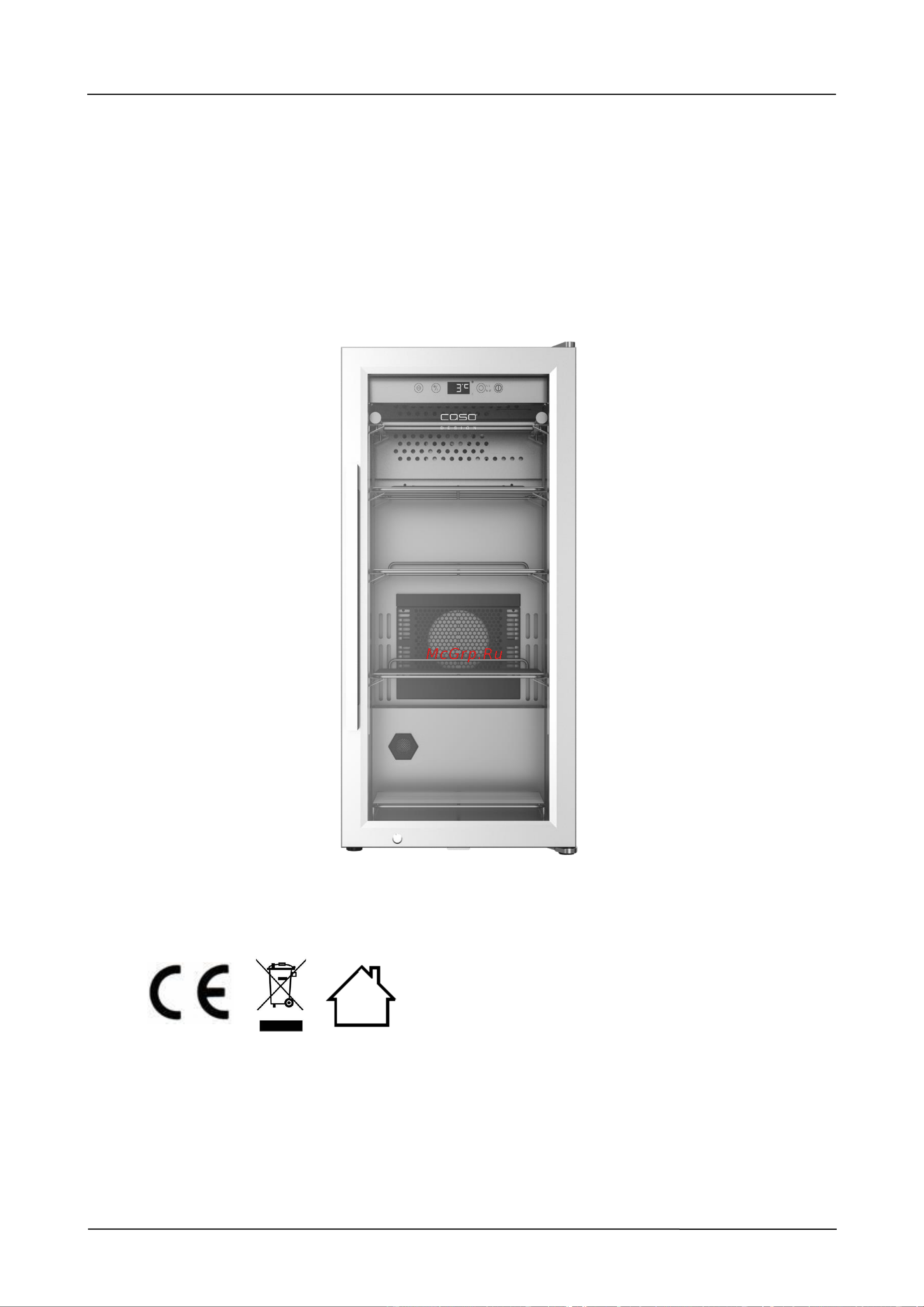 Caso DryAged Master 63 [50/153] Mode d emploi original