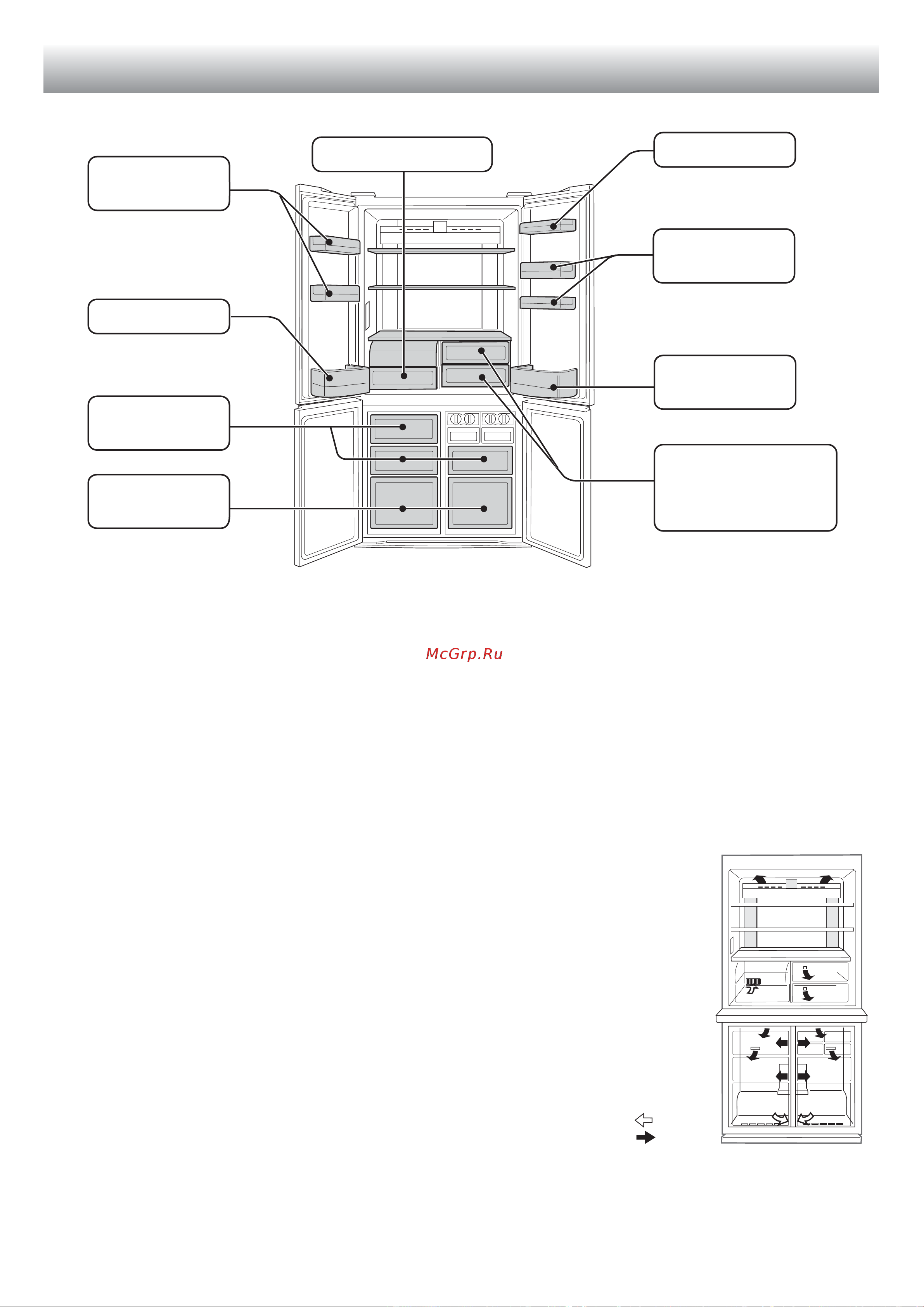 Sharp SJ-GX98PWH [20/24] Storing food