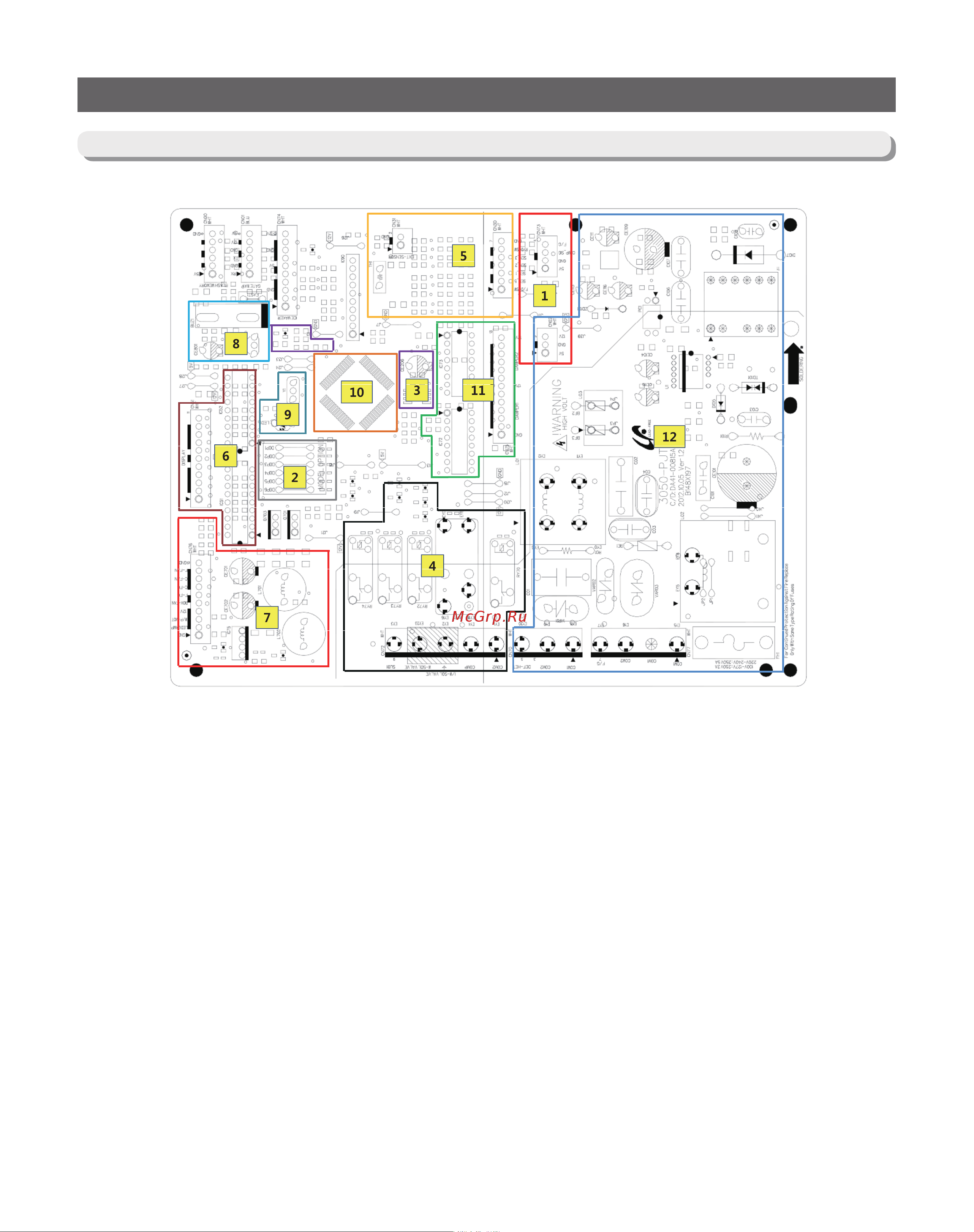 Samsung RB37A50N0SA [80/101] Pcb pba diagram