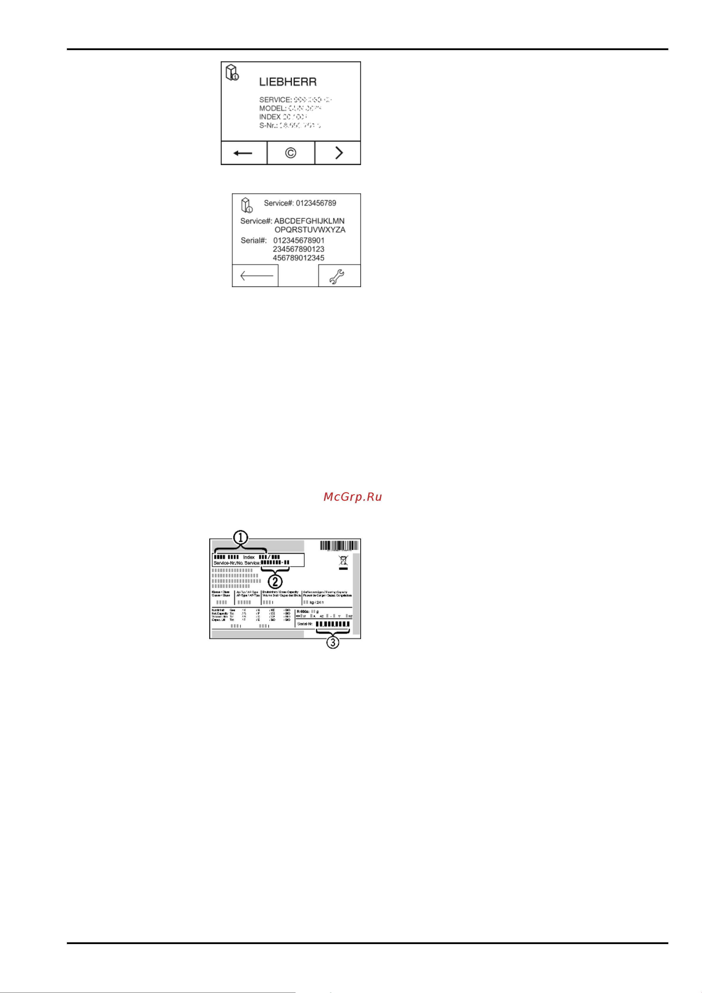 Liebherr CBNbs 4835-20001 [26/30] Неисправности