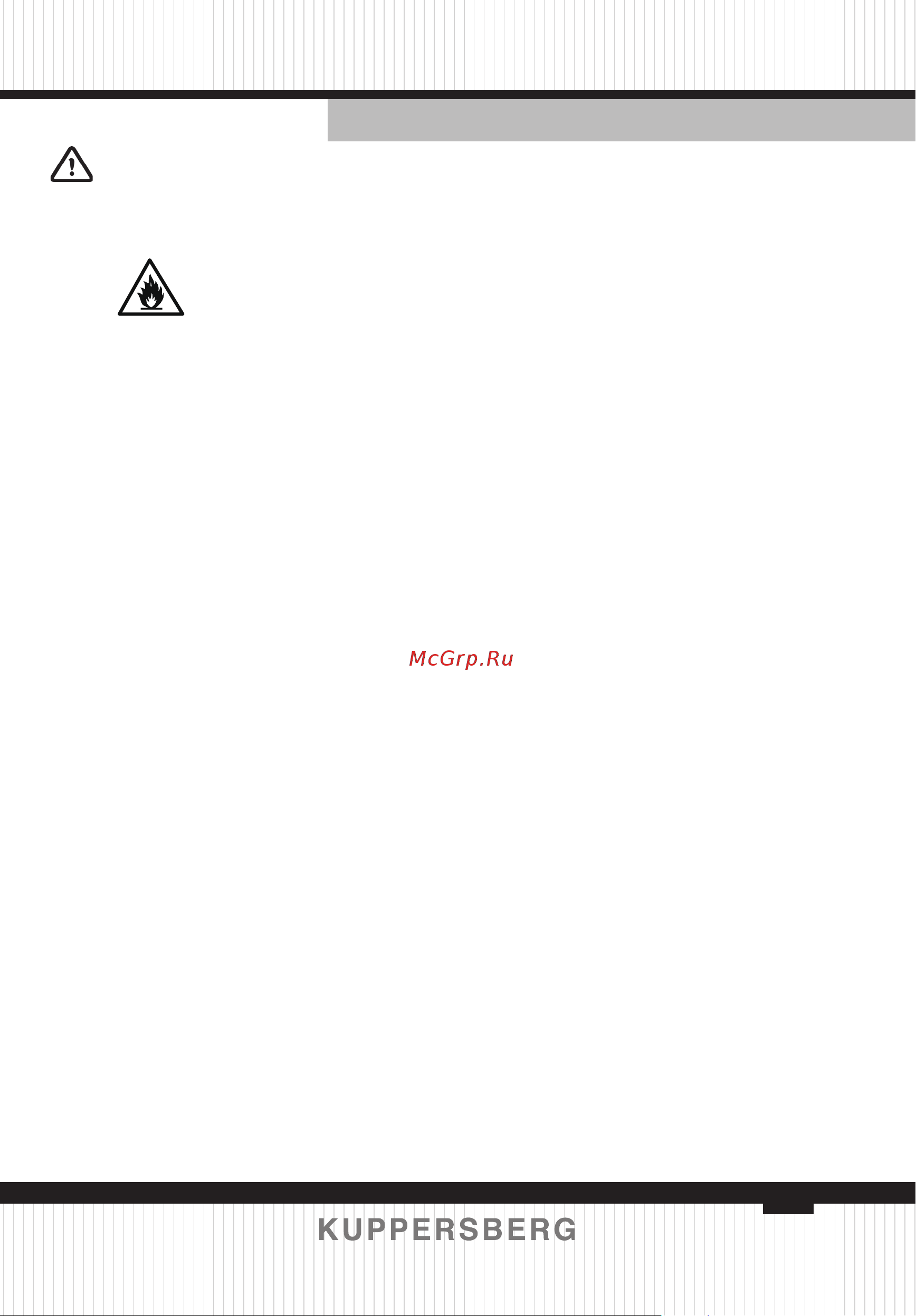 Kuppersberg NBM17863 [31/92] Safety warnings 1 warning