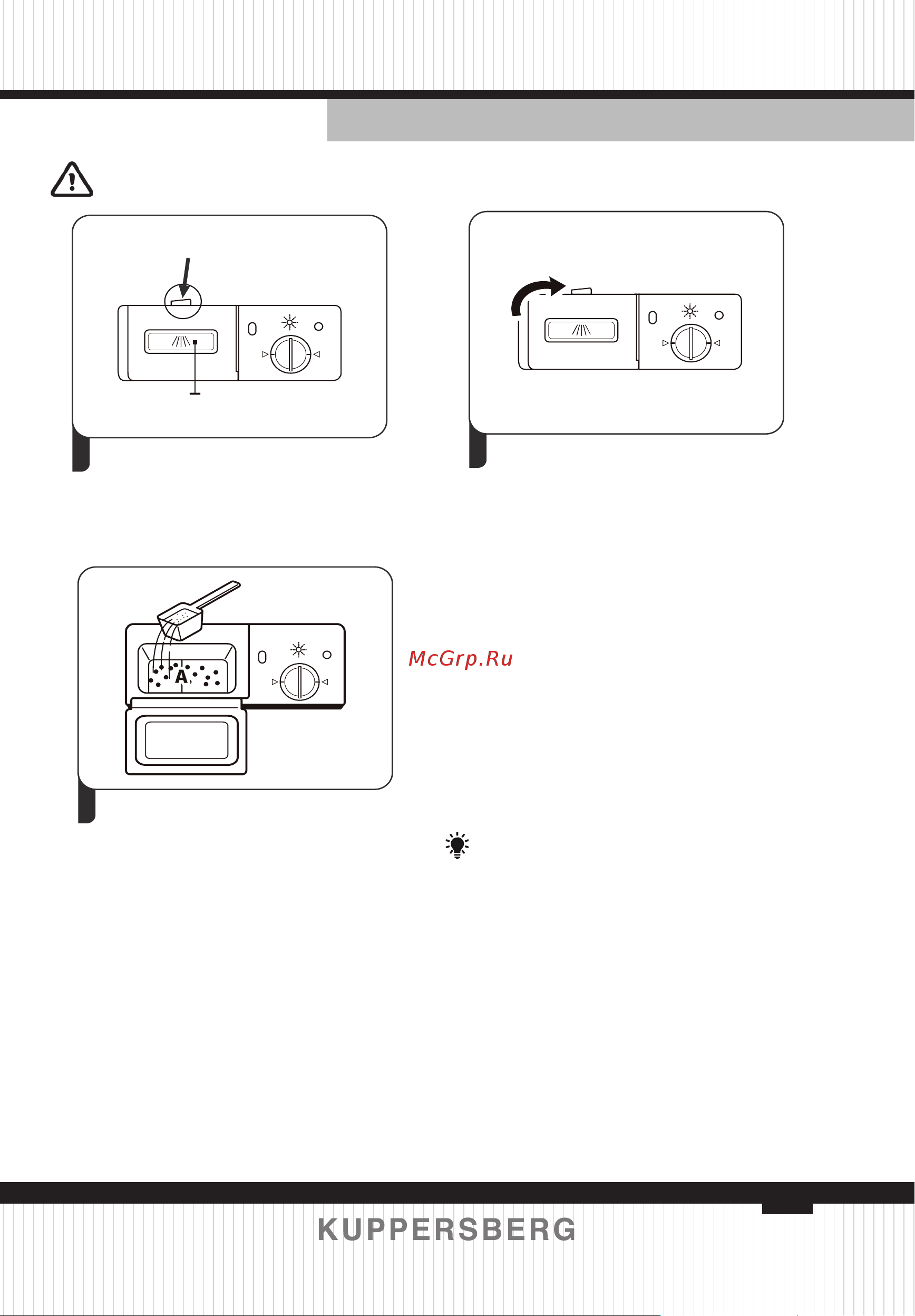 Kuppersberg GFM5560 [77/132] Filling the detergent dispenser