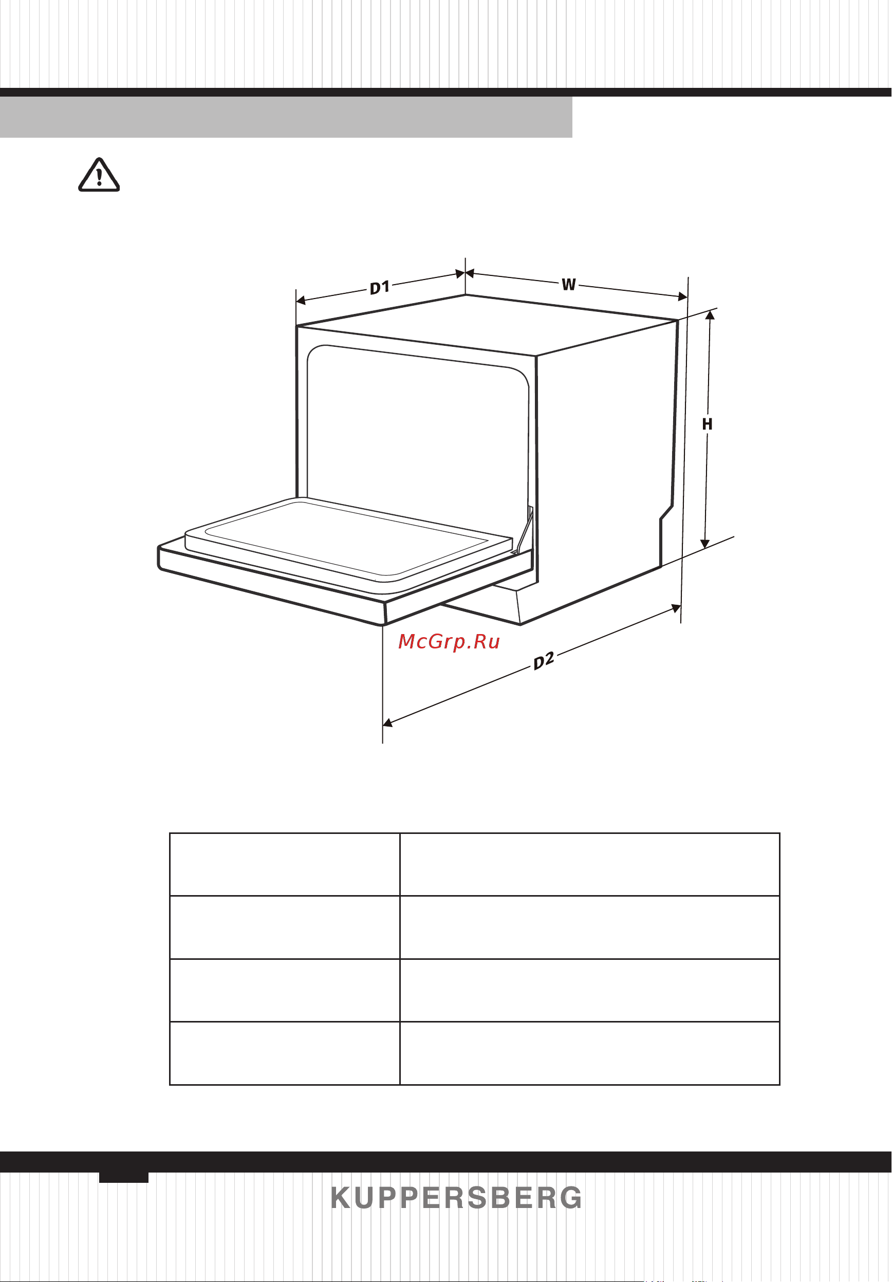 Kuppersberg GFM5560 [82/132] Technical information