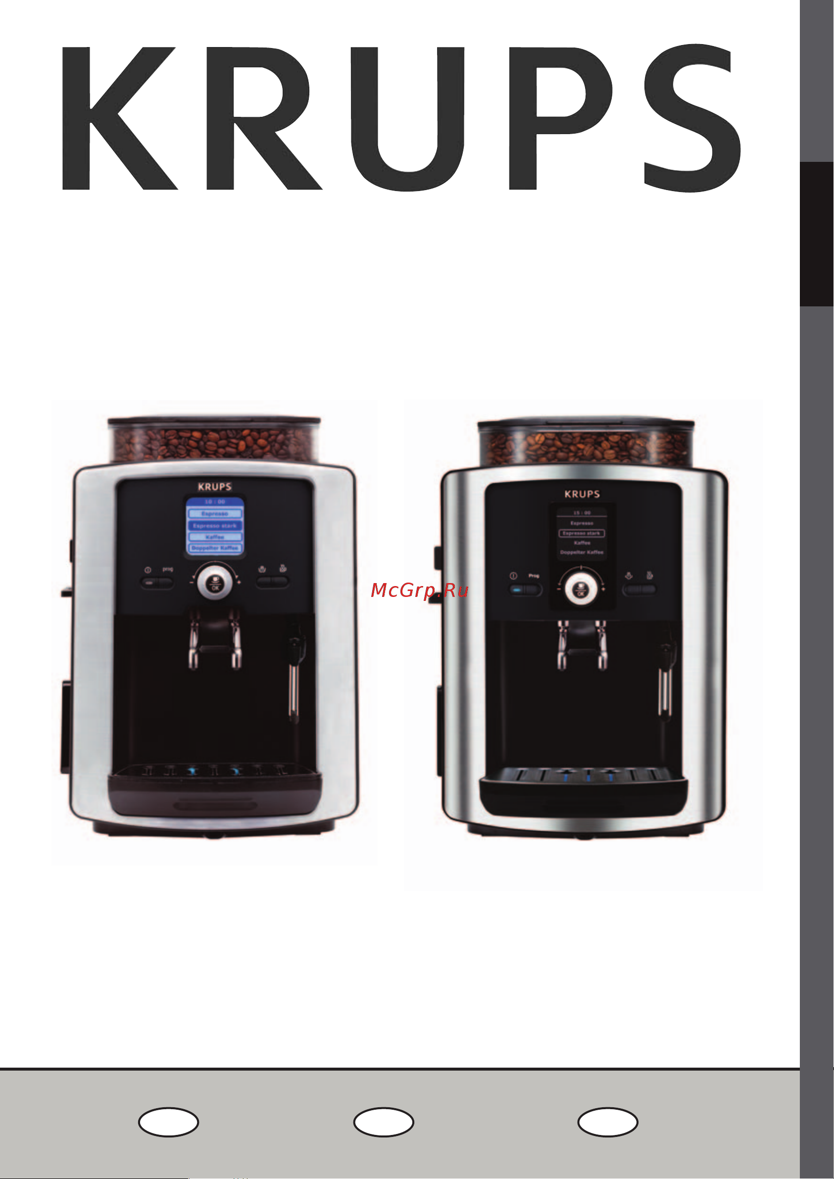 Krups EA8050PE [17/128] Espresseria automatic