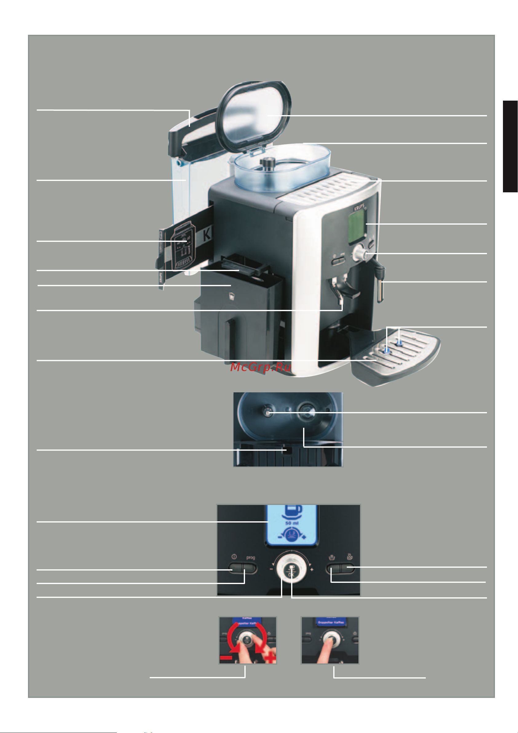 Krups EA8050PE [19/128] Beschreibung