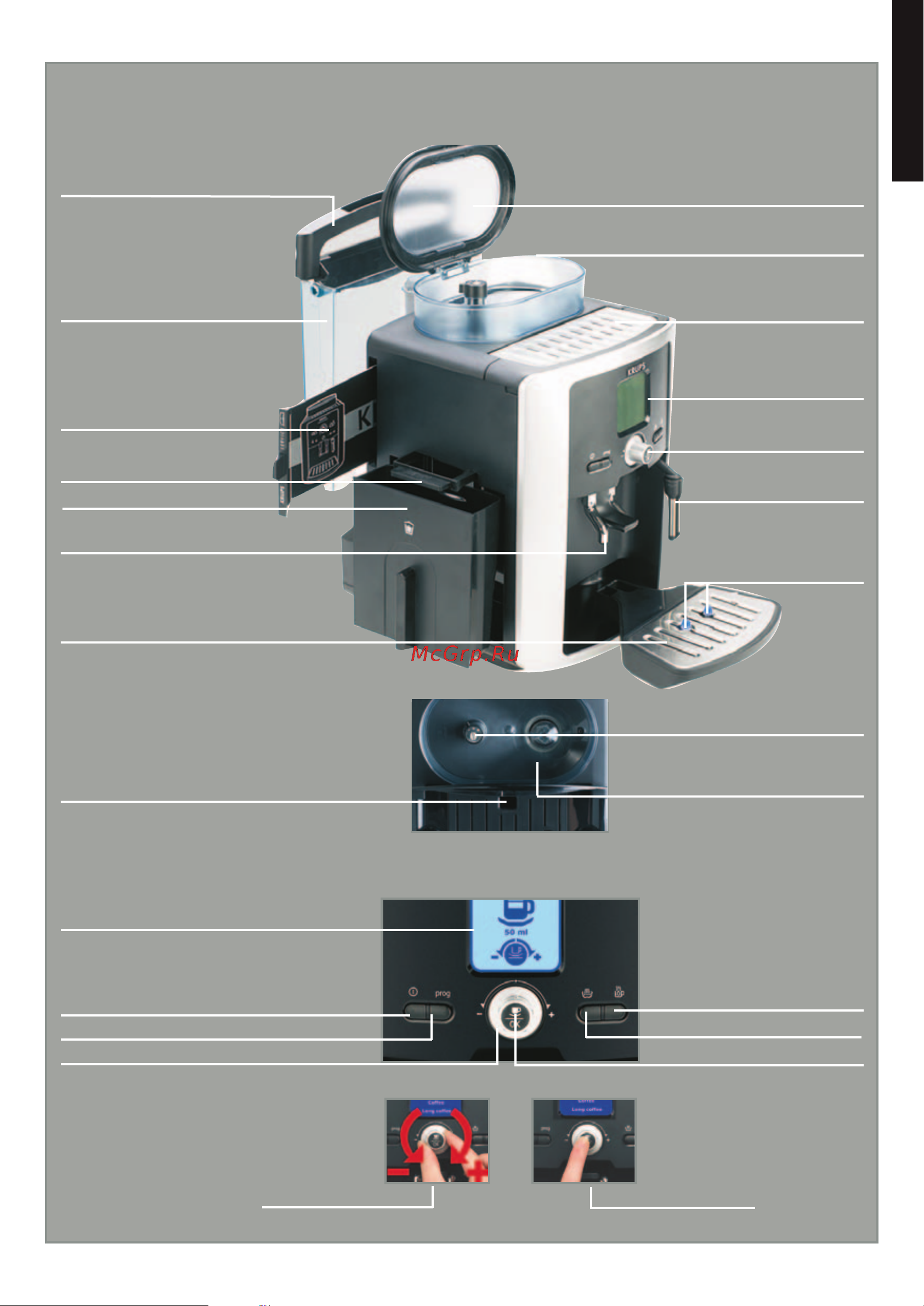 Krups EA8050PE [3/128] Description