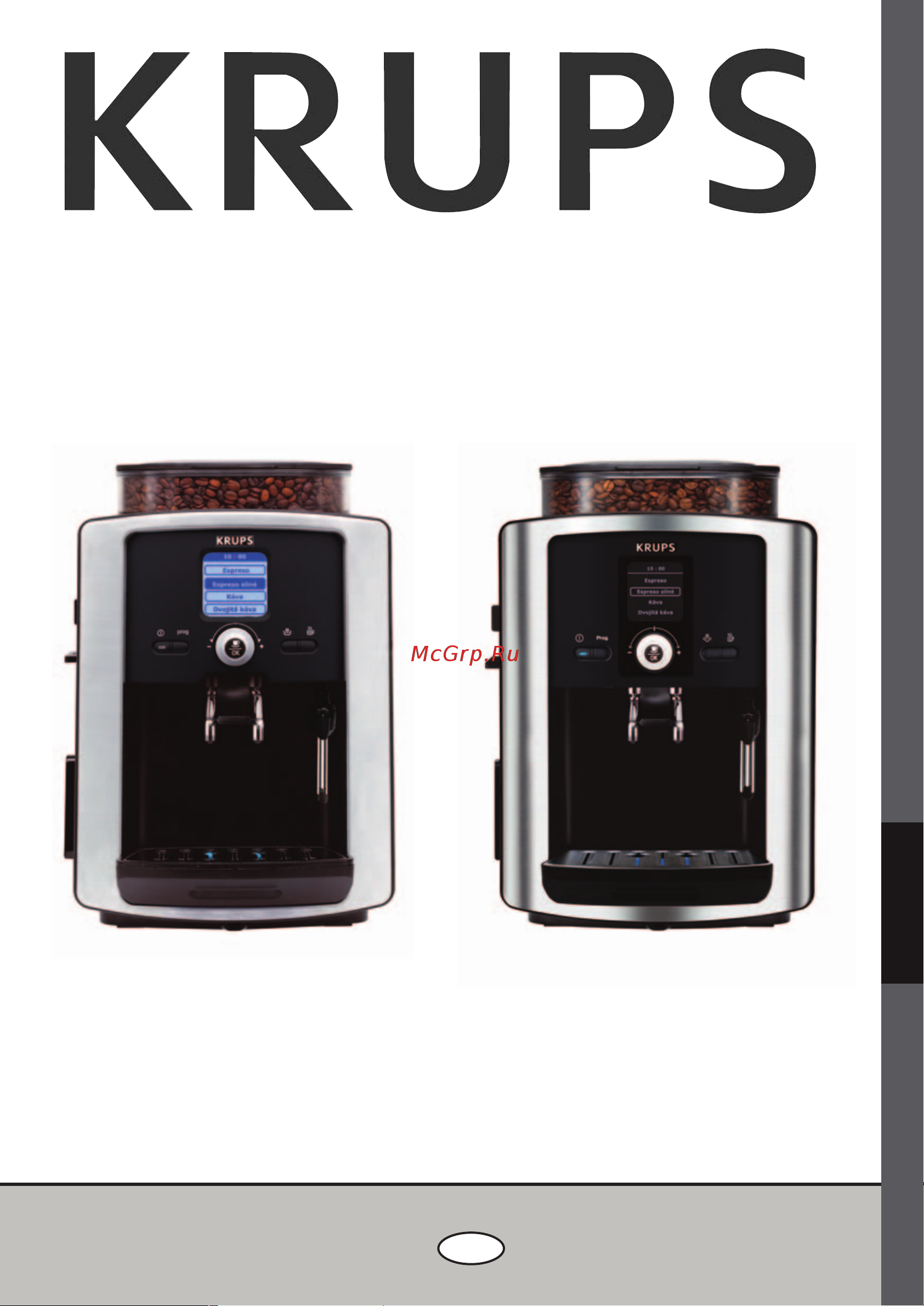 Krups EA8050PE [81/128] Espresseria automatic