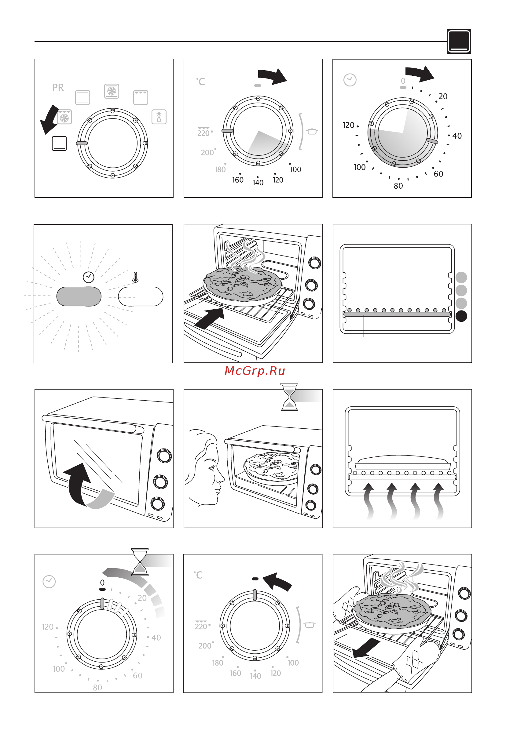 Delonghi EO2430W Руководство по эксплуатации онлайн [12/18] 772003