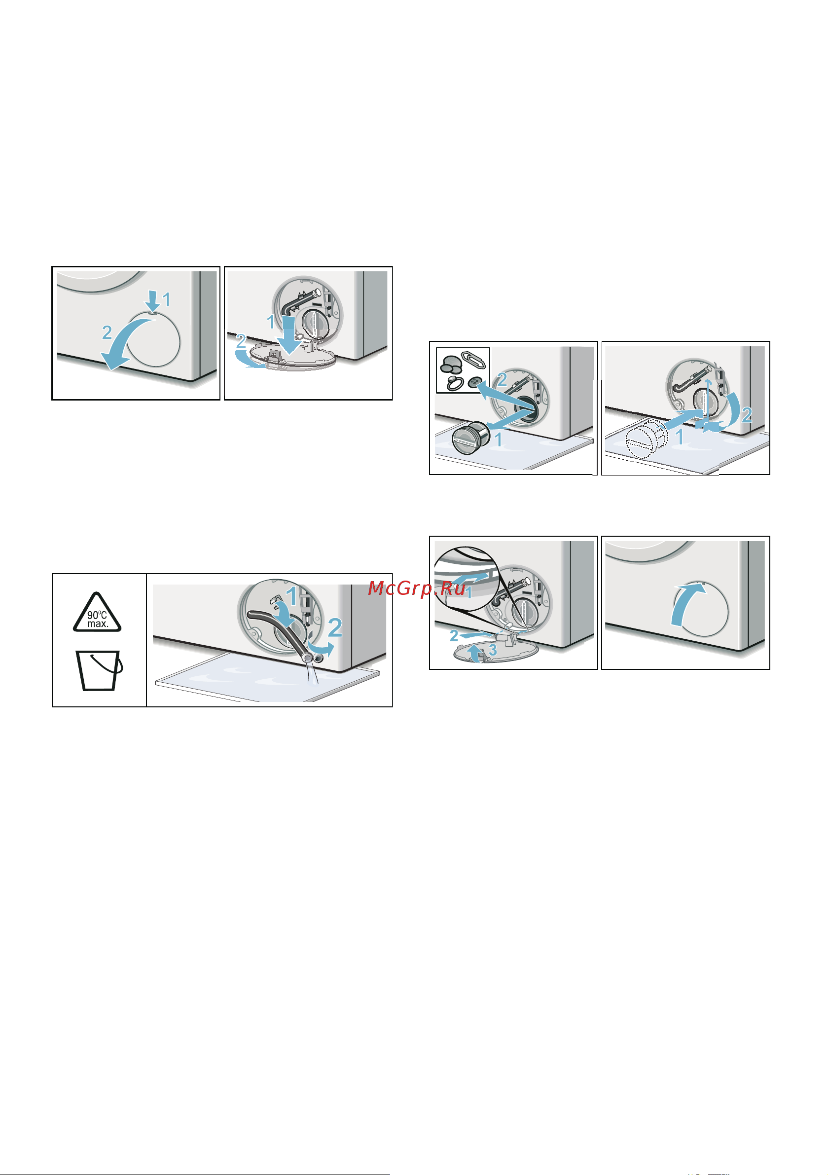 Bosch WLP20260OE [39/50] Очистка и обслуживание ru