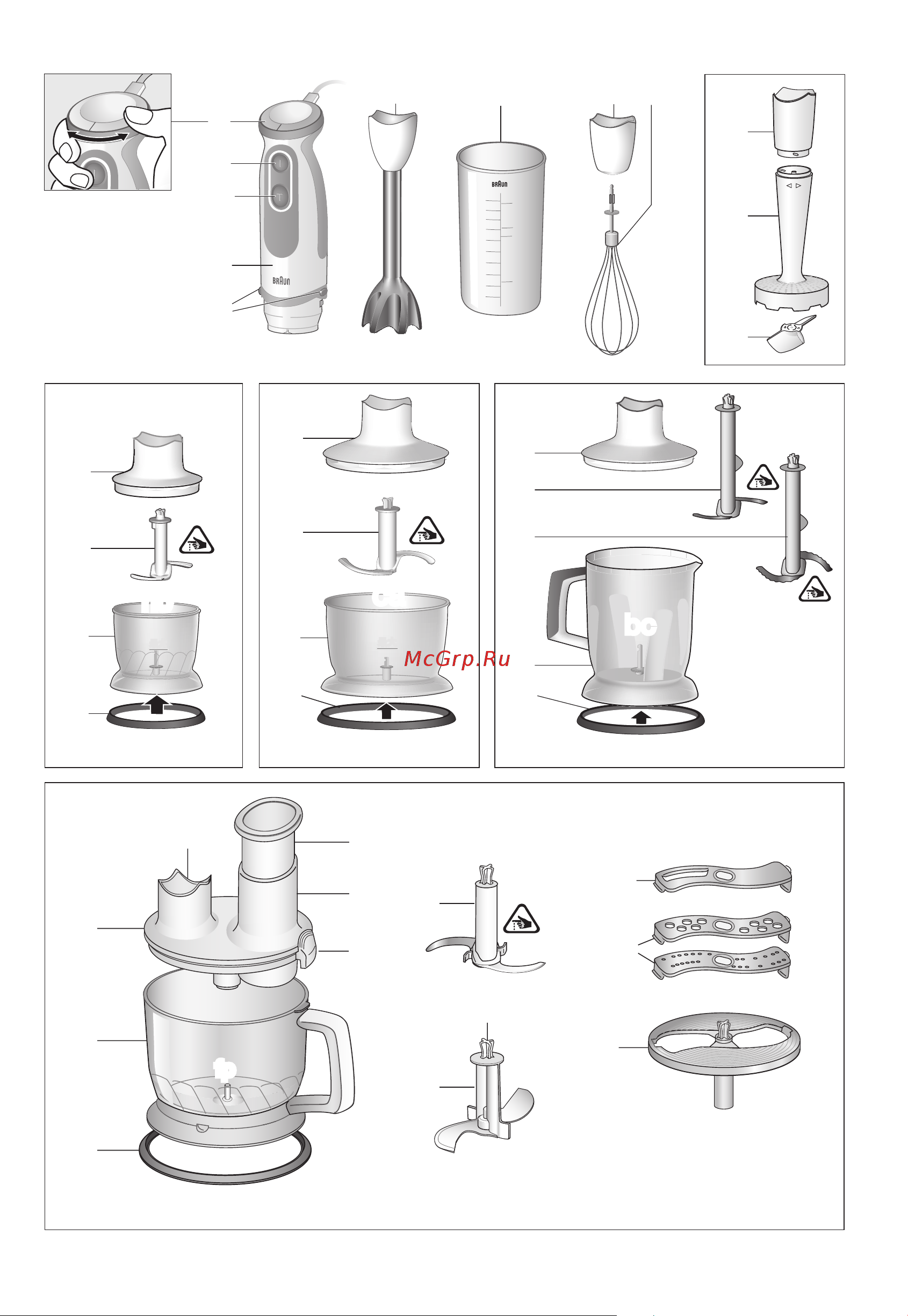 Braun MQ5207WH [3/192] Ml 350 ml