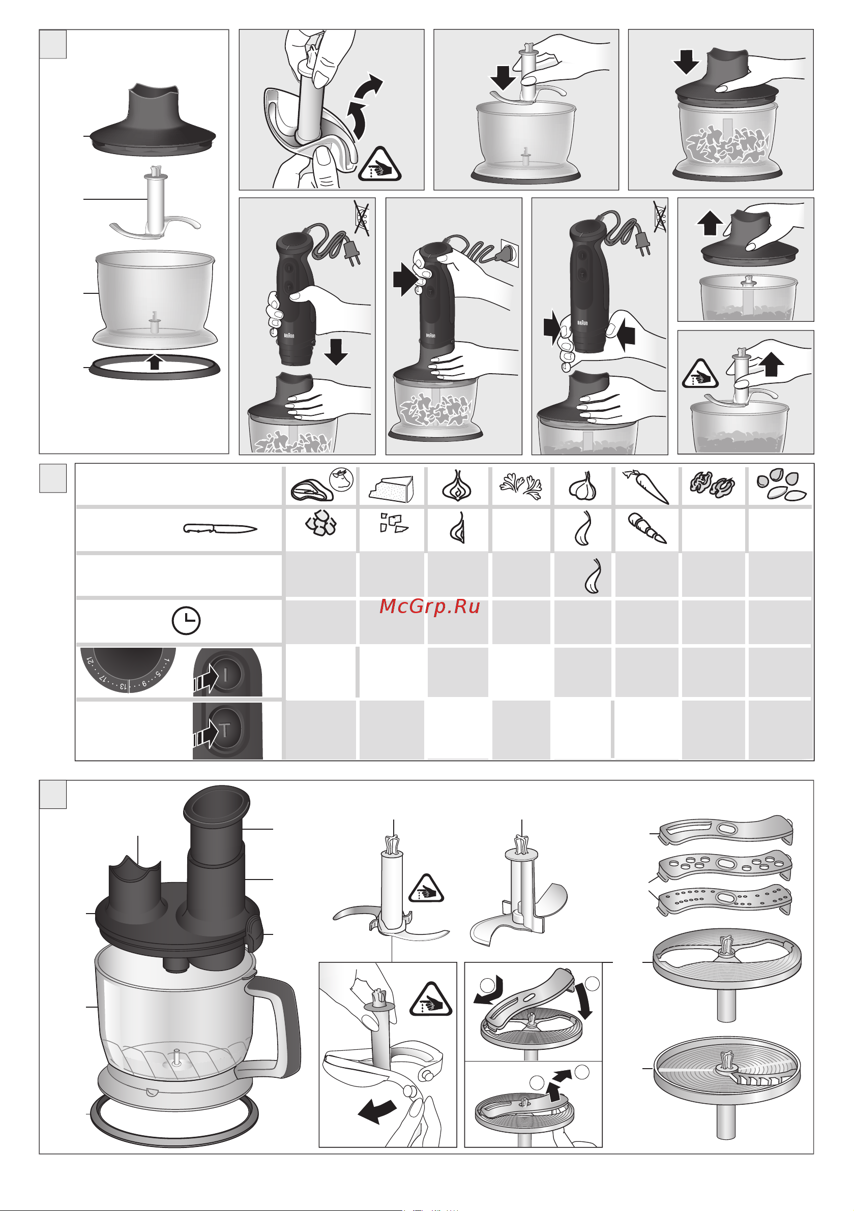 Braun MQ5137BK SAUCE Руководство по эксплуатации онлайн [4/120] 772058