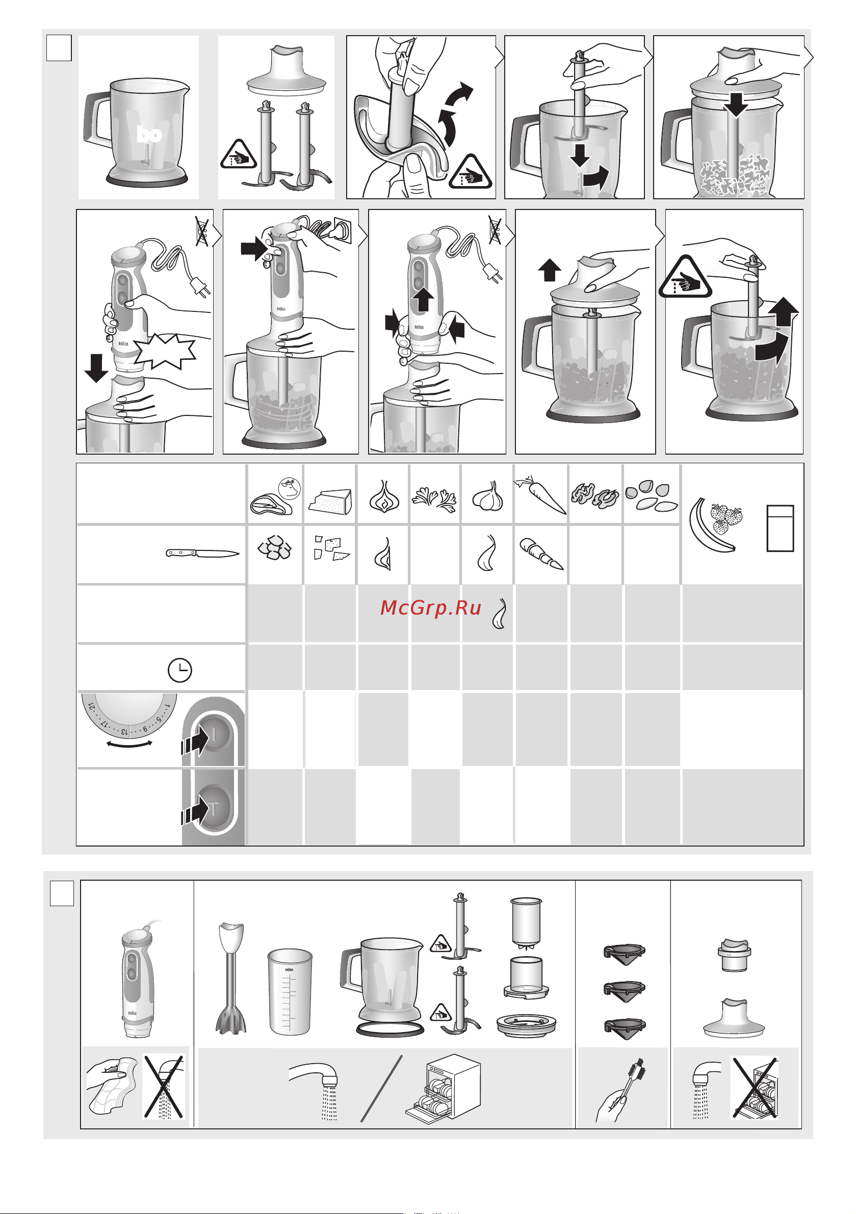 Braun MQ5064 Руководство по эксплуатации онлайн [5/96] 772066
