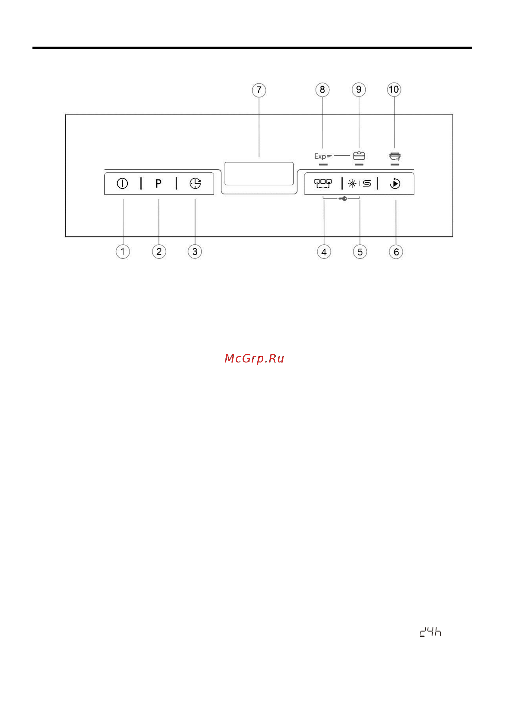 Candy CDPH2D1149X-08 [18/44] Дисплей времени и информации