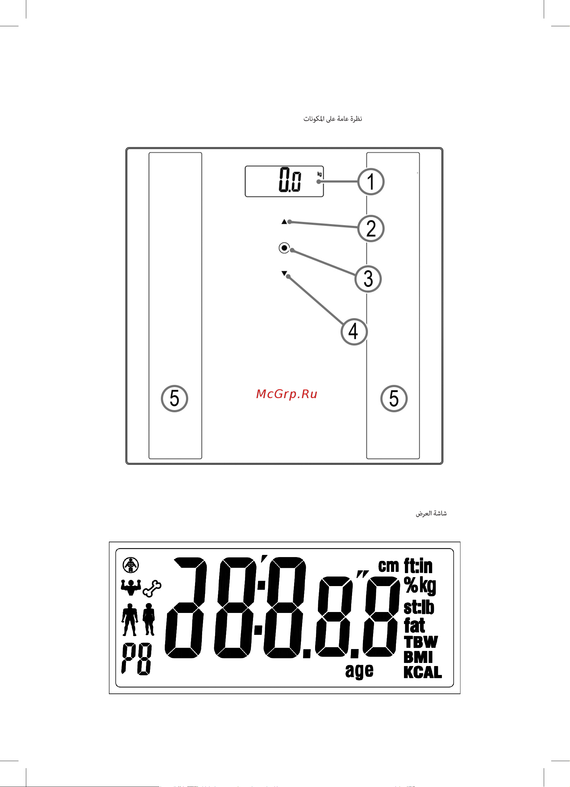 ProfiCare PC-PW 3007 FA [3/62] Display
