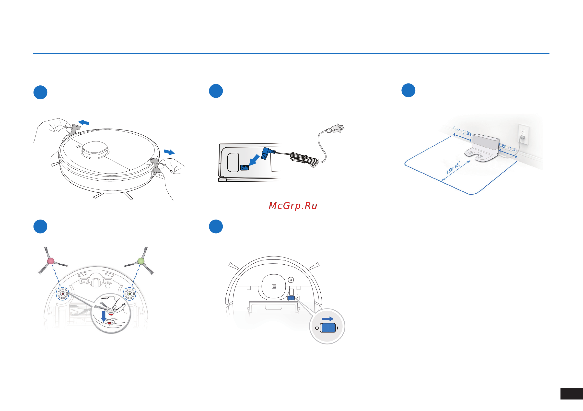 ECOVACS Deebot Ozmo 950 [147/164] Эксплуатация и программирование