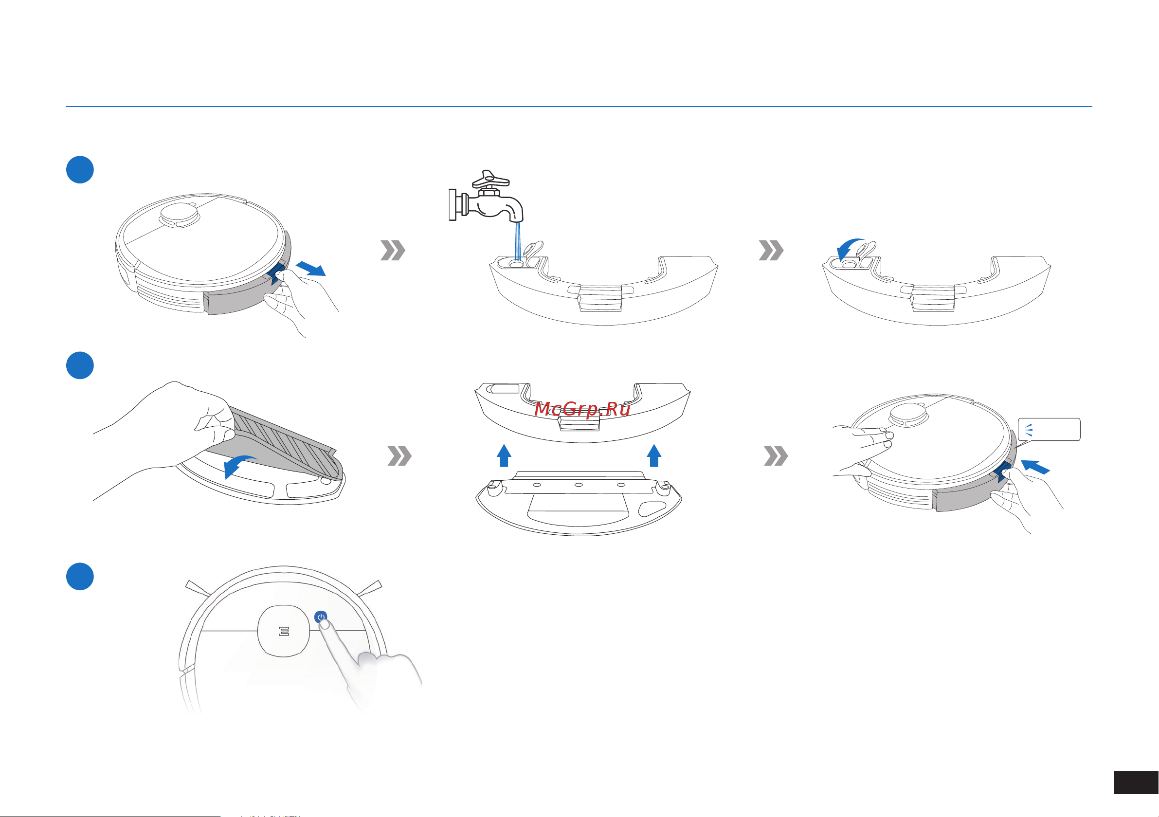 ECOVACS Deebot Ozmo 950 [15/164] Operating and programming
