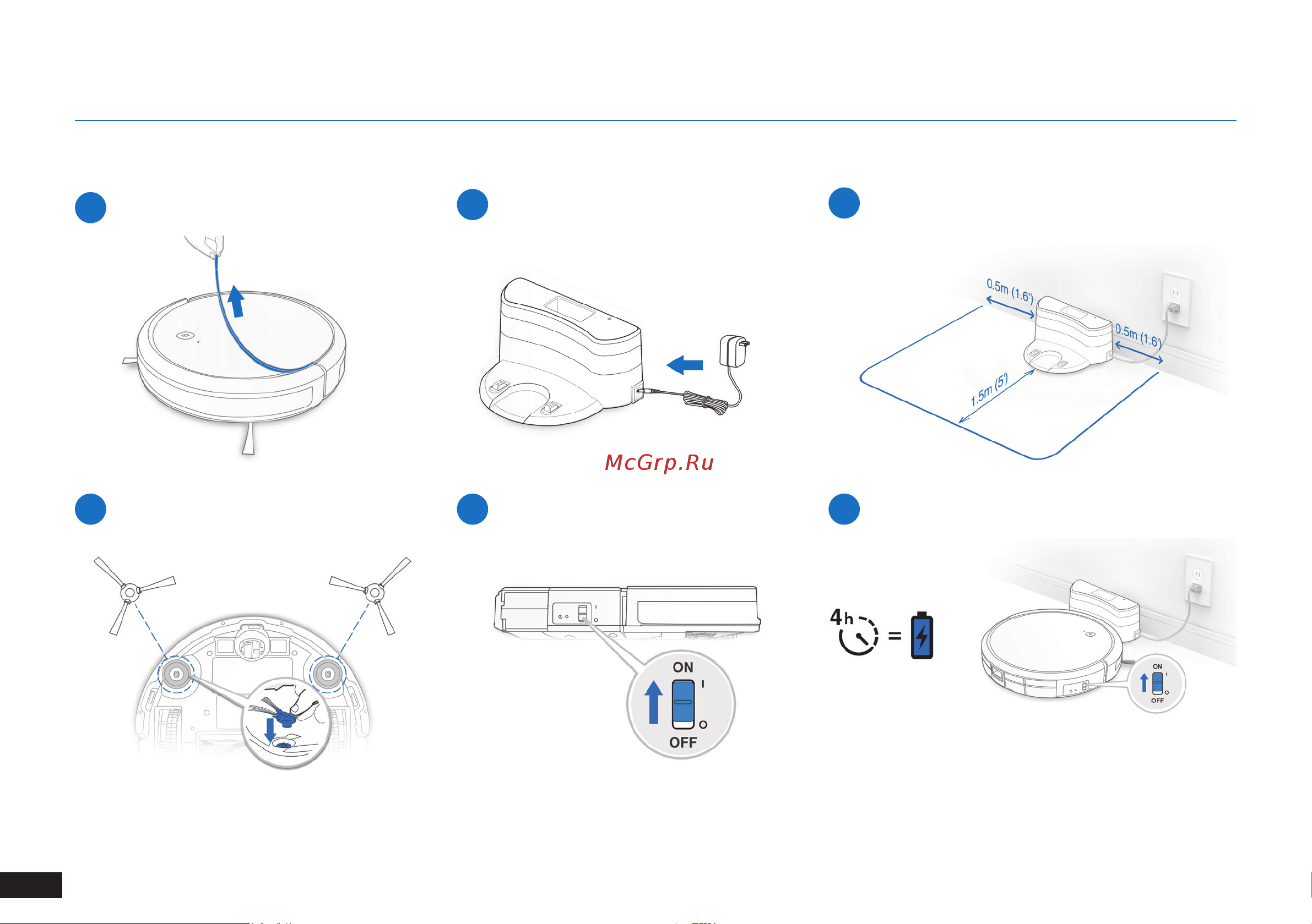 ECOVACS Deebot 500 [130/144] Эксплуатация и программирование