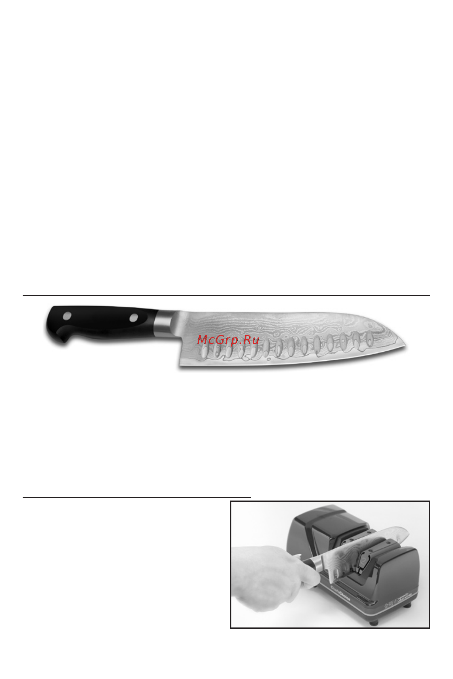 CHEFS CHOICE CC316 [4/12] Заточка современных ножей азиатского типа