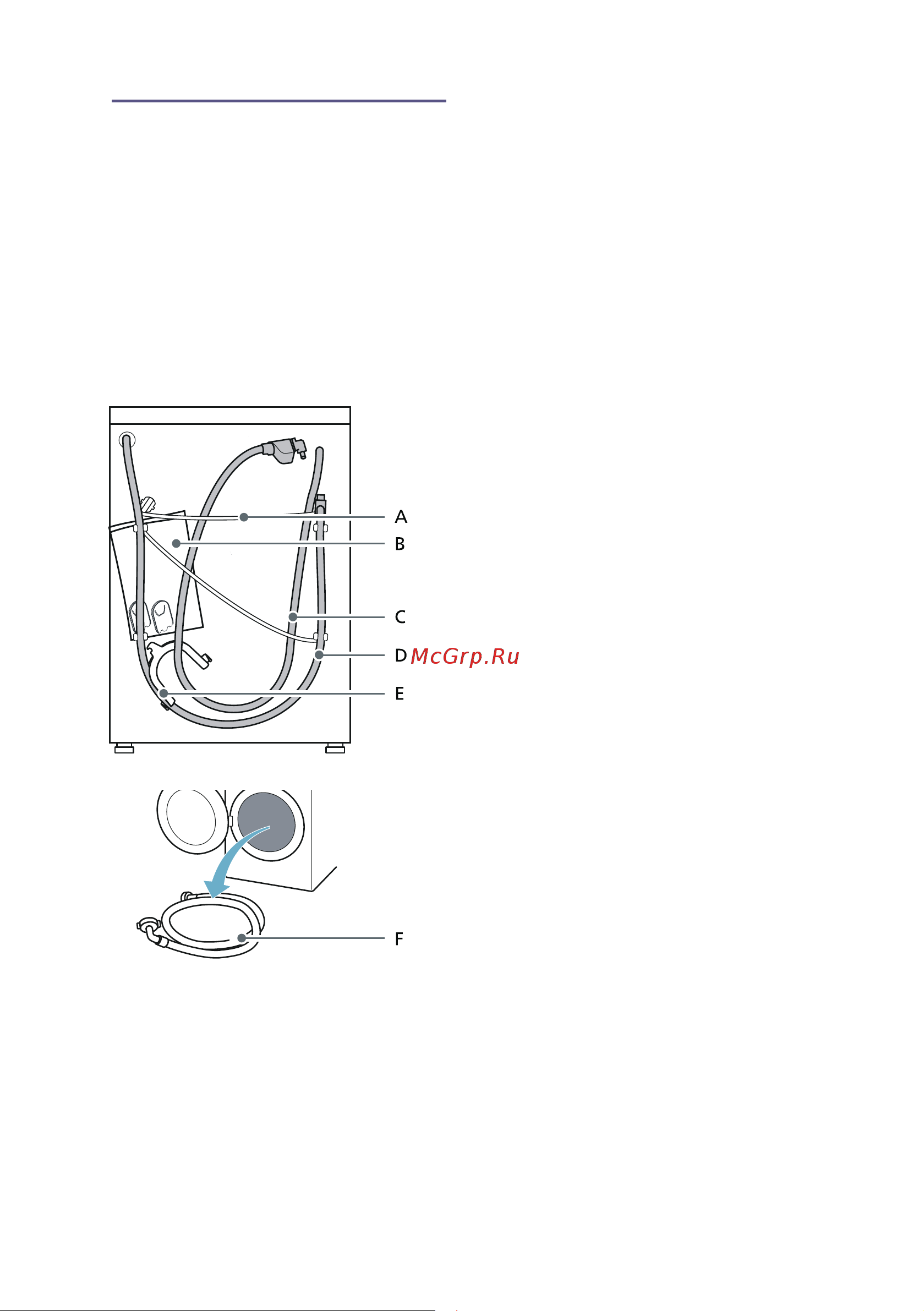 Bosch WLW24L40OE [14/52] Установка и подключение