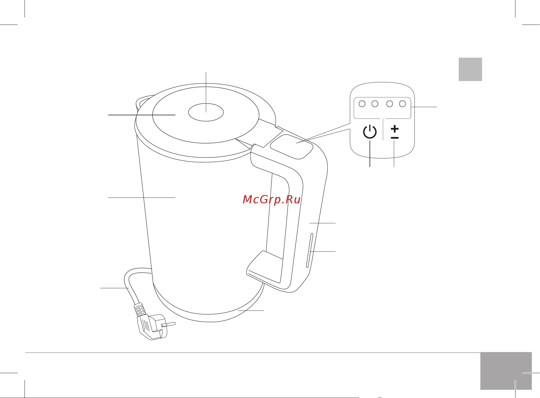 Redmond SkyKettle M216S Руководство по эксплуатации онлайн [3/36] 772179