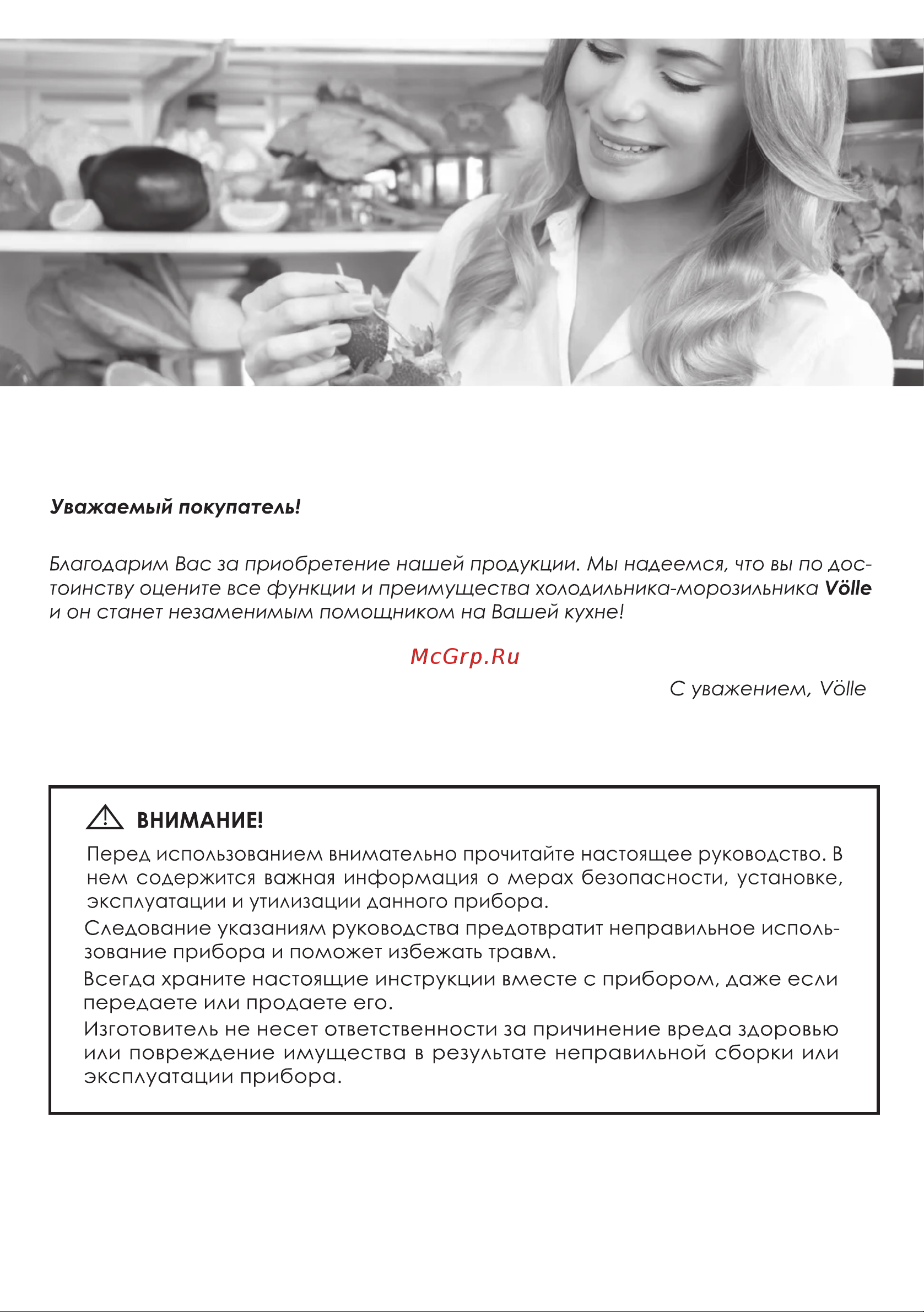 Volle VLM-400WH Руководство по эксплуатации онлайн [2/20] 772235
