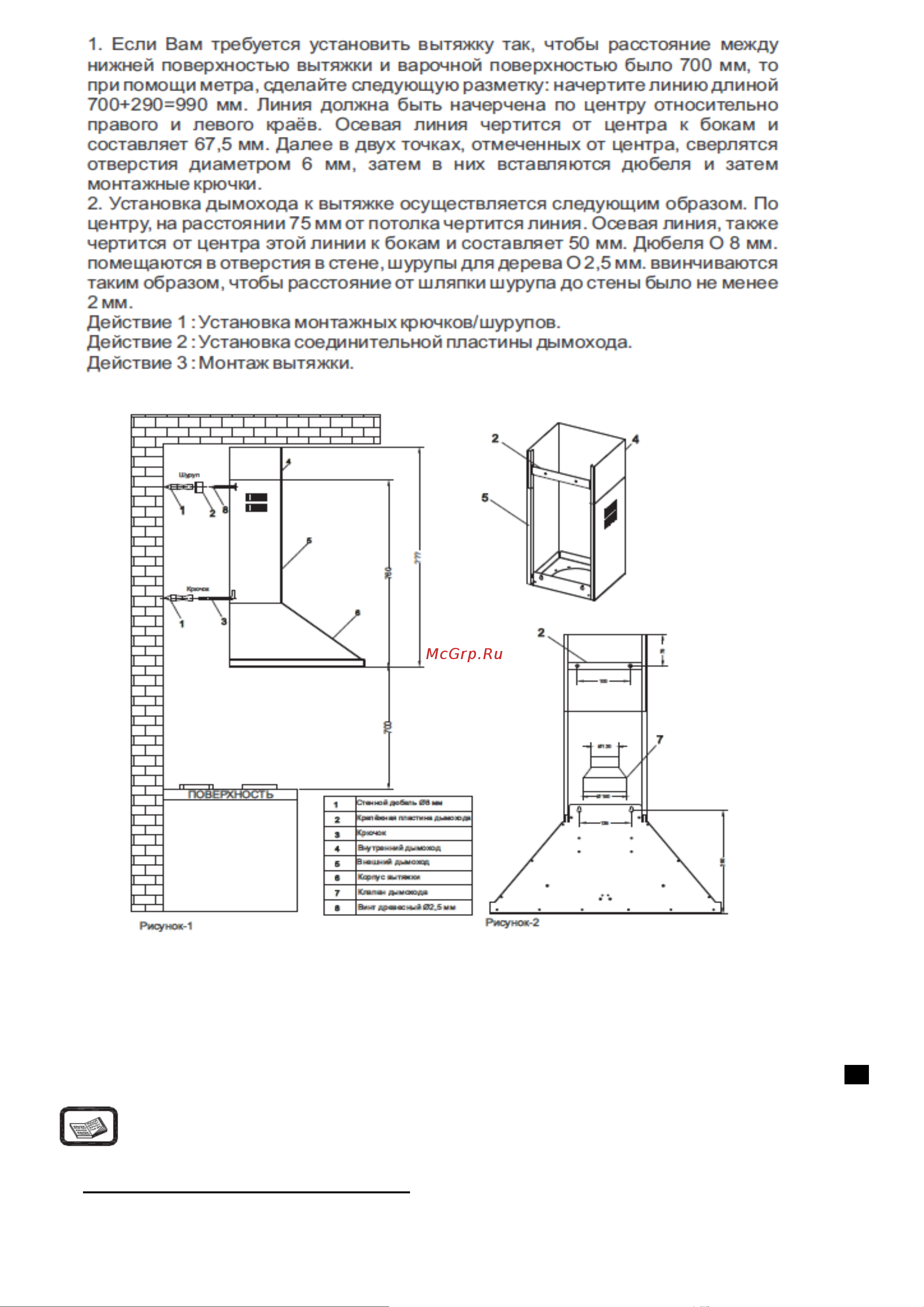Simfer 8665SM Руководство по эксплуатации онлайн [7/10] 772237