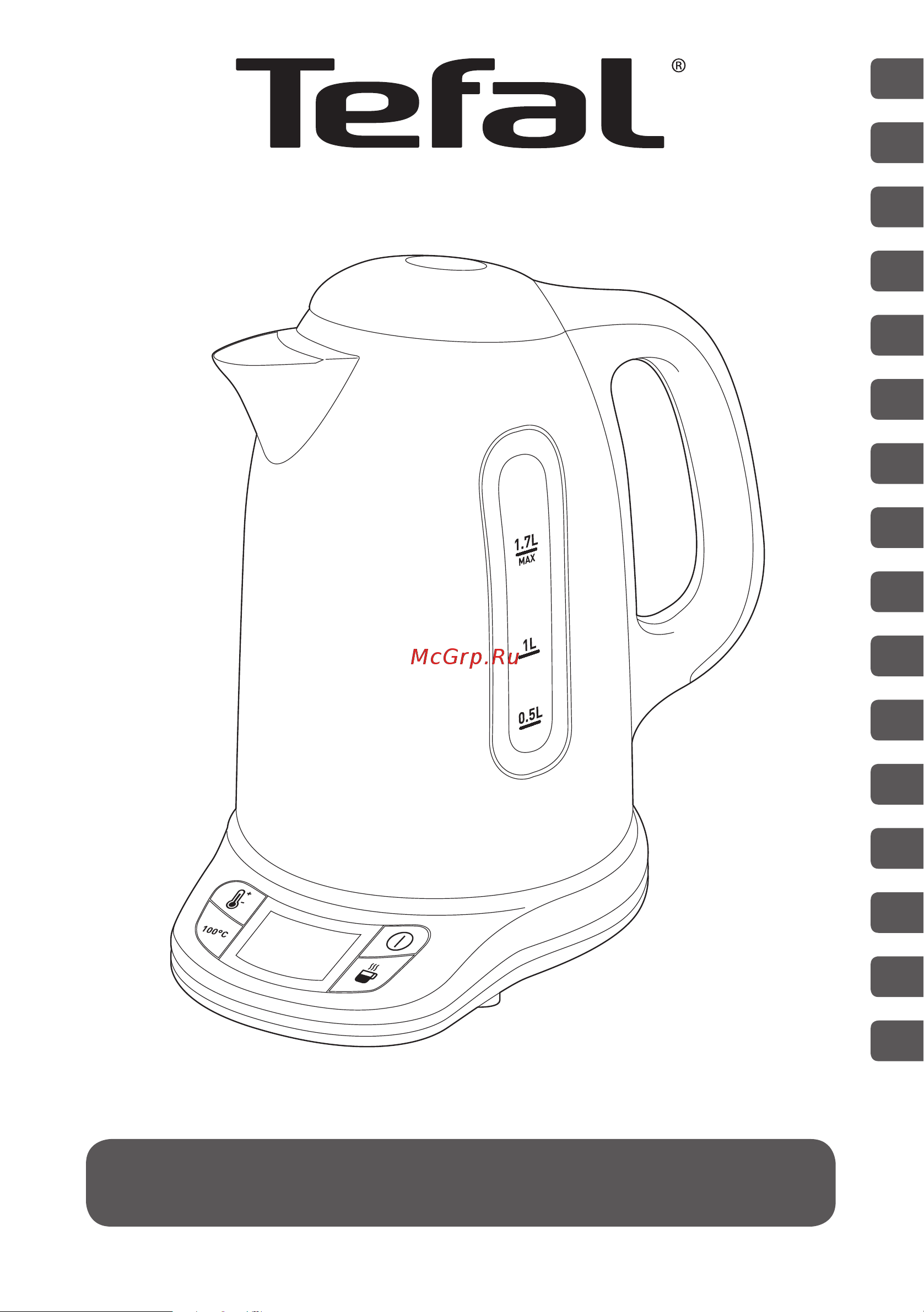 Tefal KI240D Express control Руководство по эксплуатации онлайн