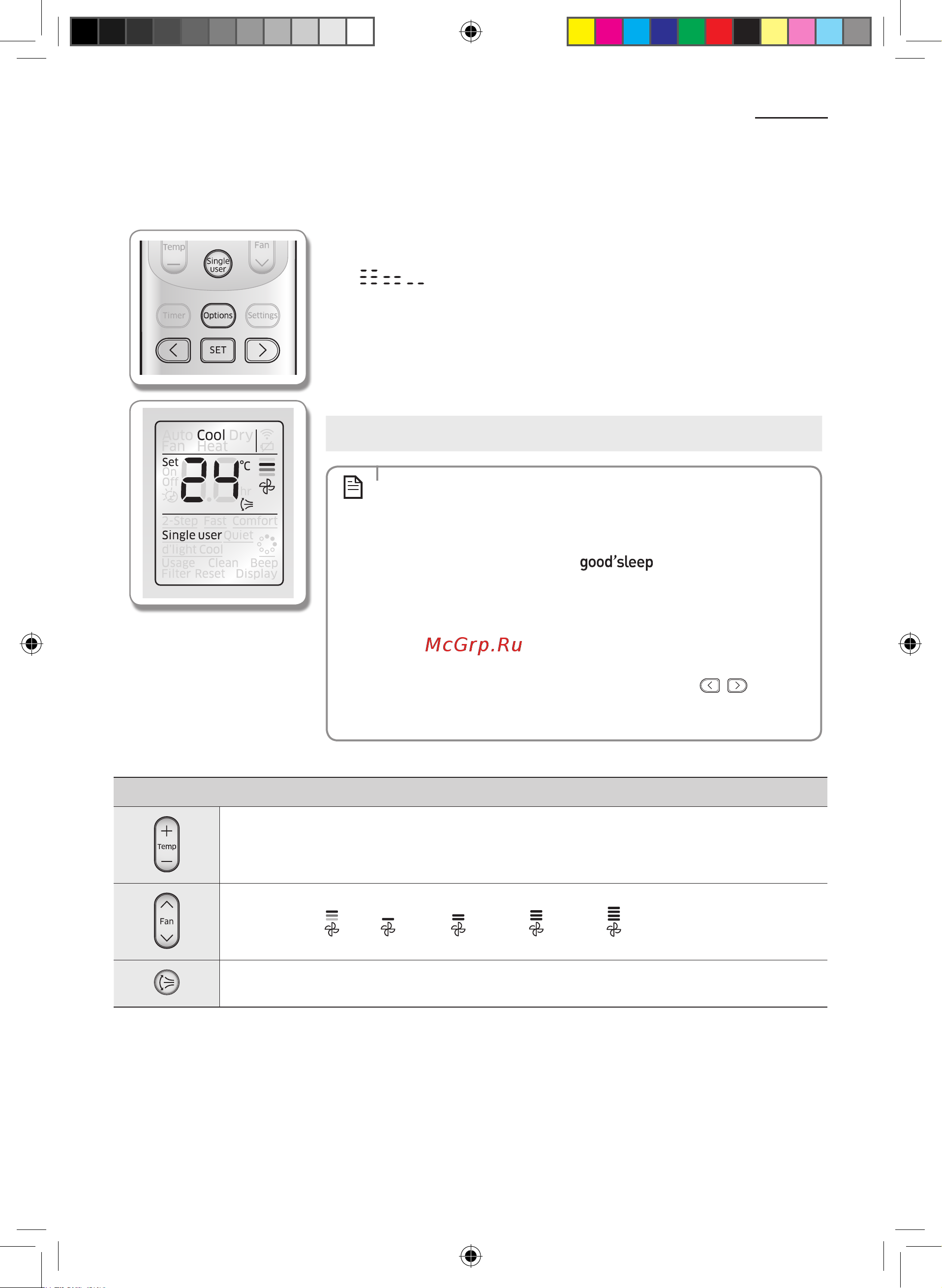 Samsung AR12RSFHMWQNER [22/53] Использование функции single user один пользователь